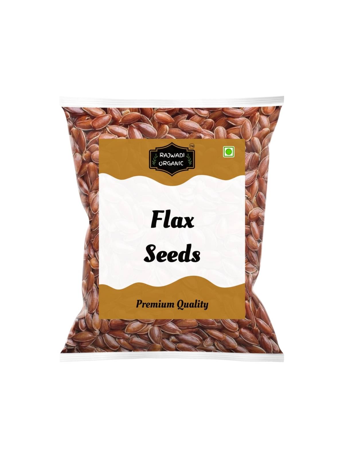     			Rajwadi Organic Flax Seeds ( Pack of 1 )