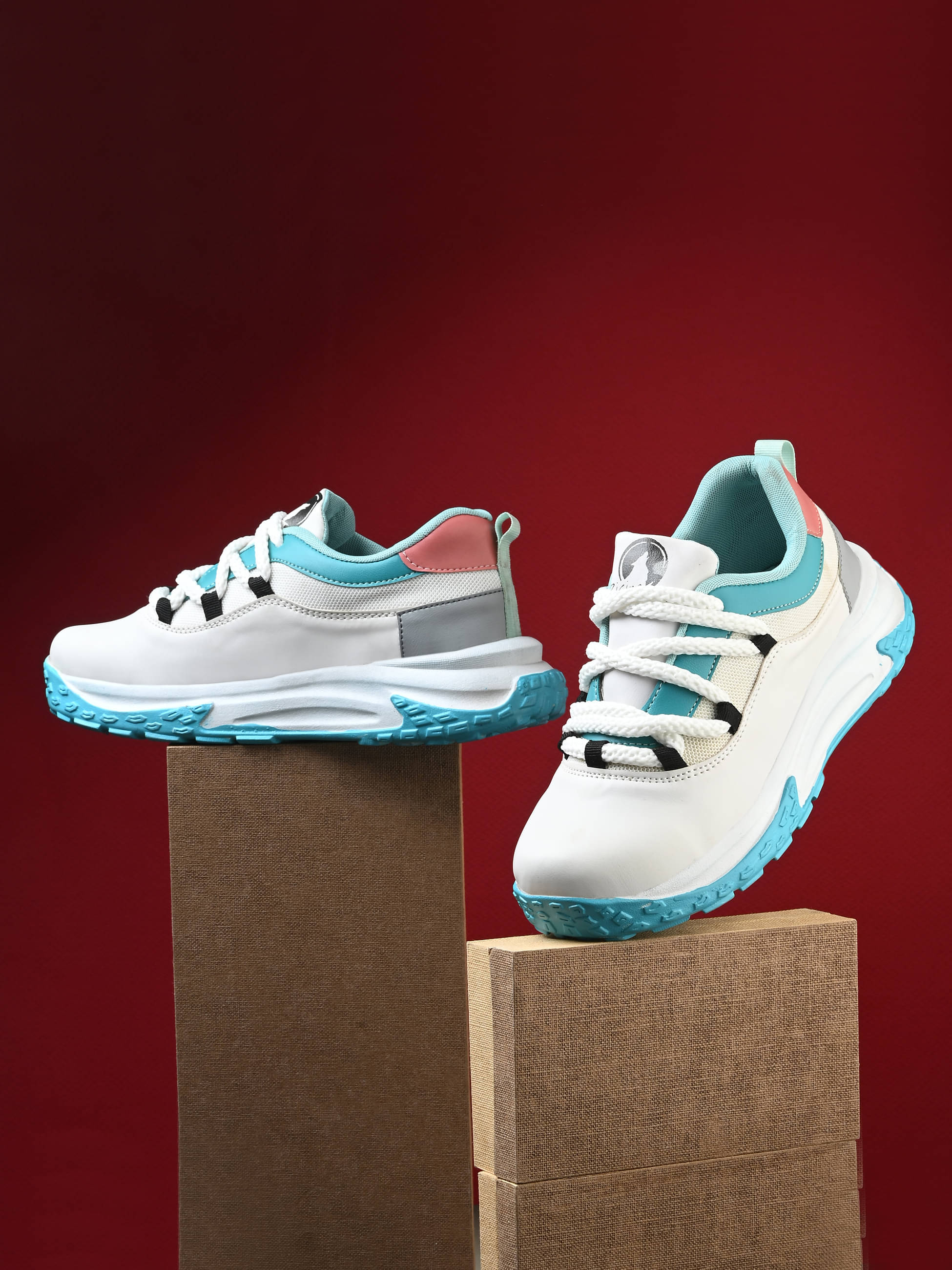     			Rising Wolf Blue Women's Sneakers