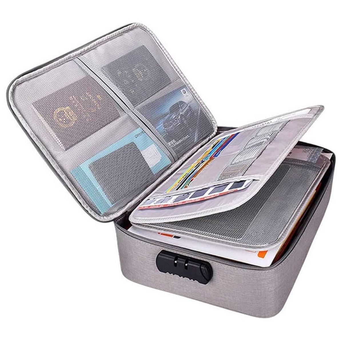 SE Light Grey Document Bag ( Pack of 1 ) SE Light Grey Document Bag ( Pack of 1 )