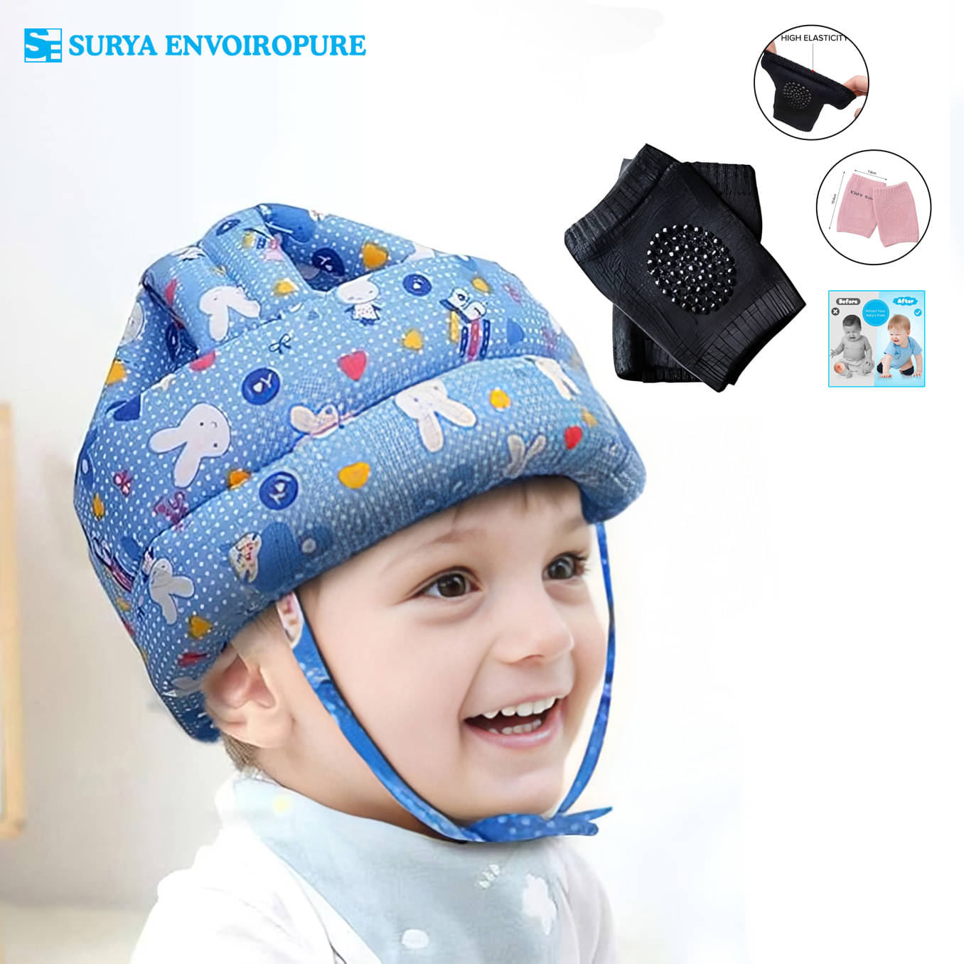 Surya_kids Multi-Colour Foam Kids Safety Harness ( 3 pcs ) Surya_kids Multi-Colour Foam Kids Safety Harness ( 3 pcs )