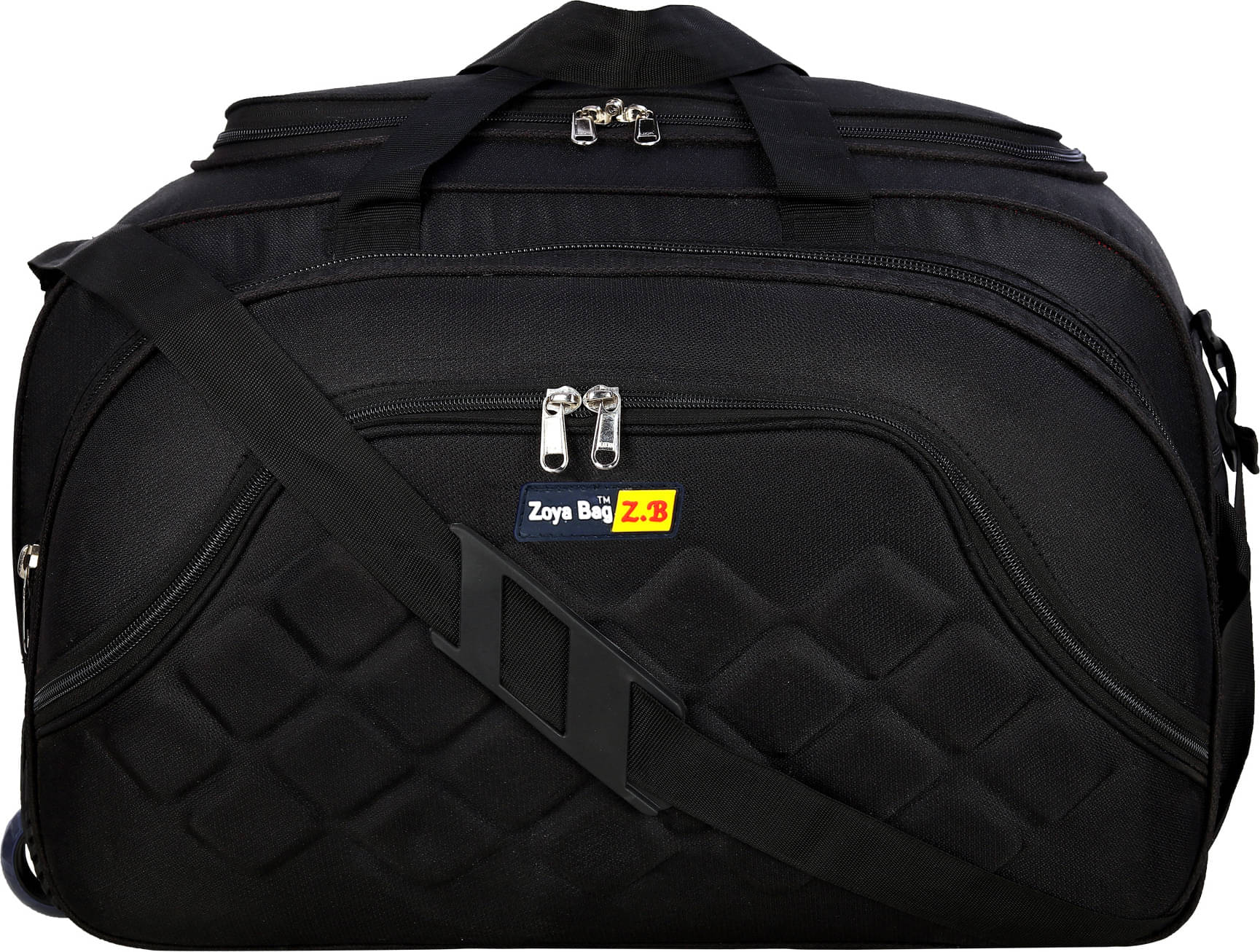     			airfnacy 30 Ltrs Black Polyester Duffle Bag