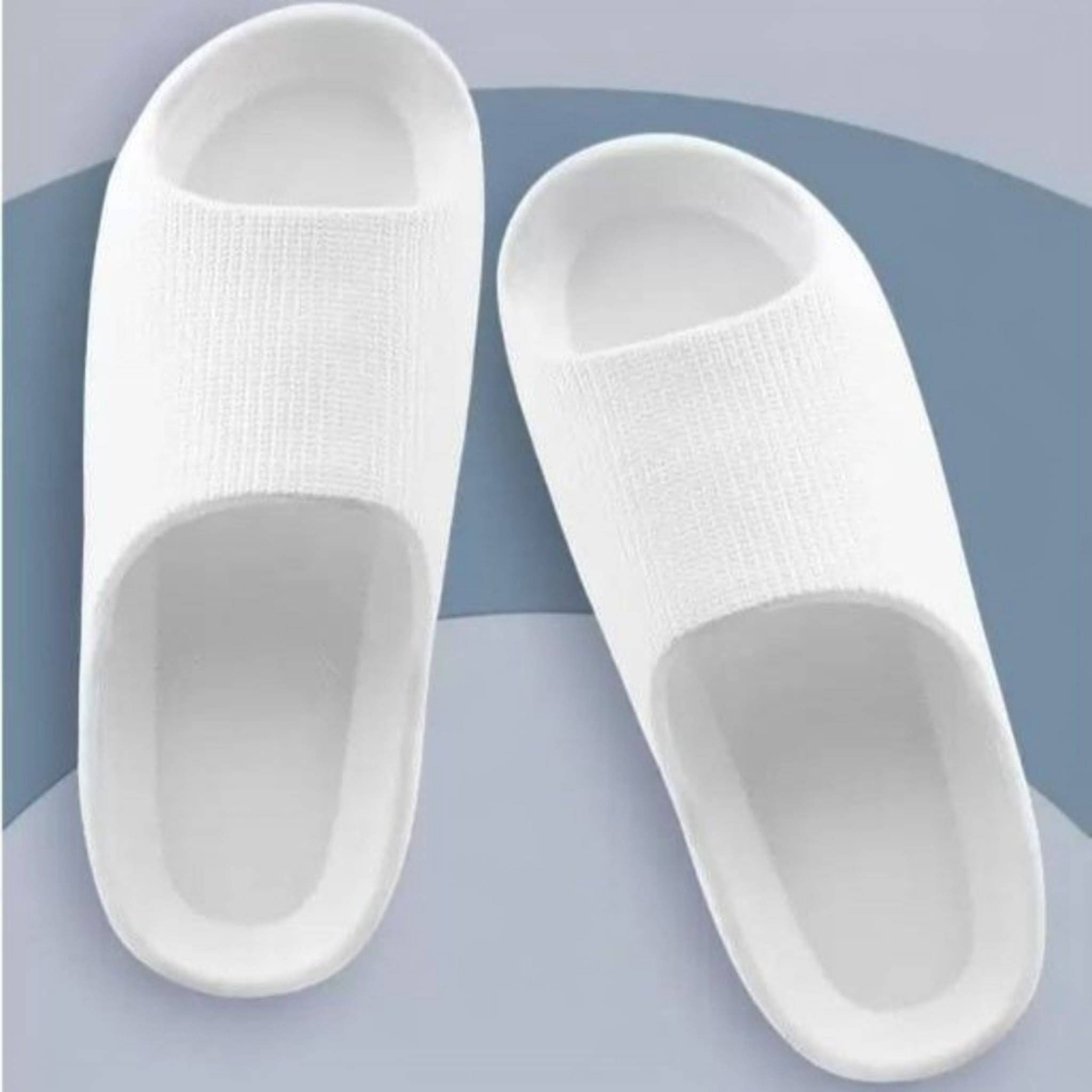     			rishXation White Women's Slide Flip Flop
