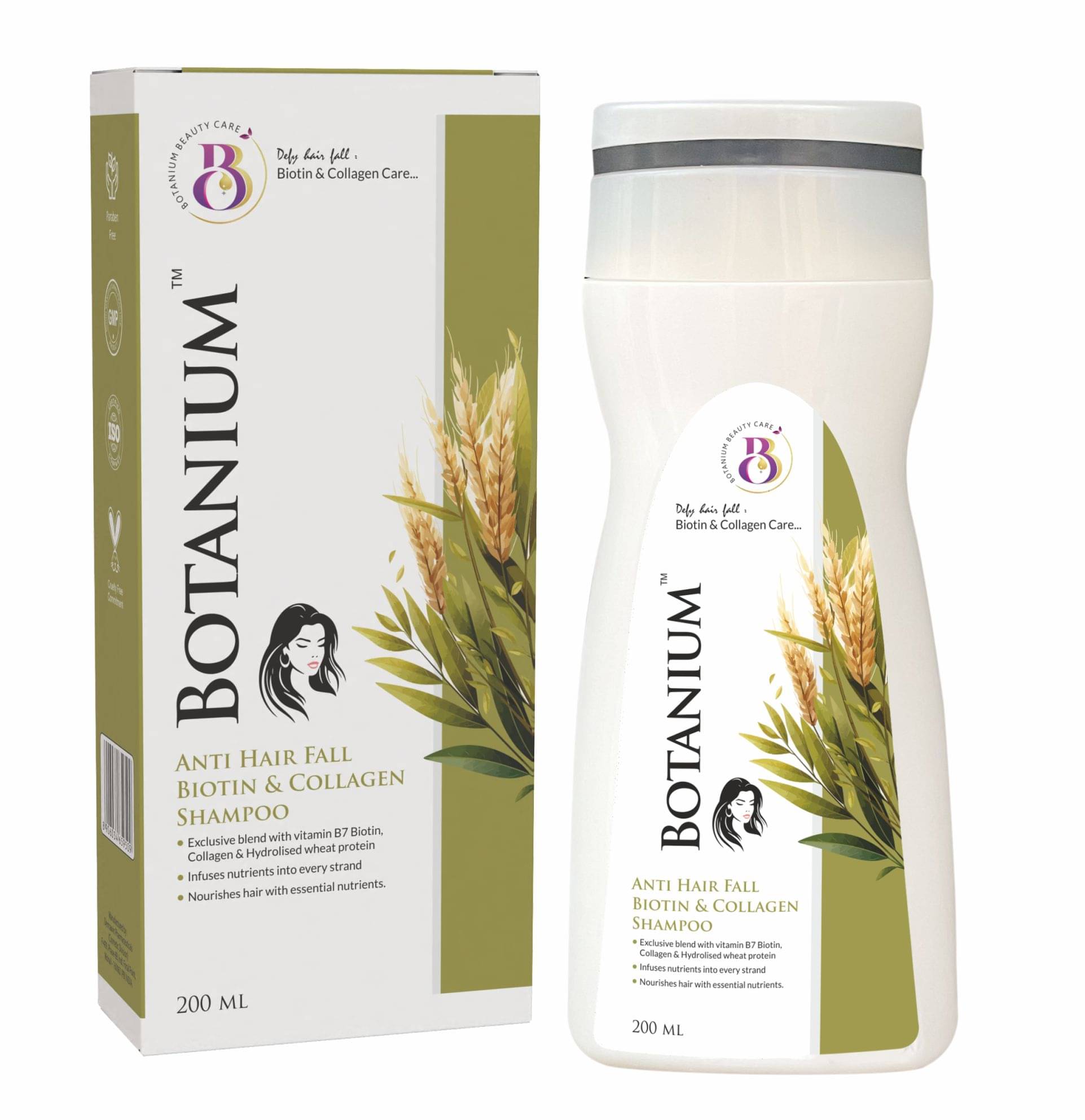     			Botanium Anti Hair Fall Shampoo 200ml ( Pack of 1 )