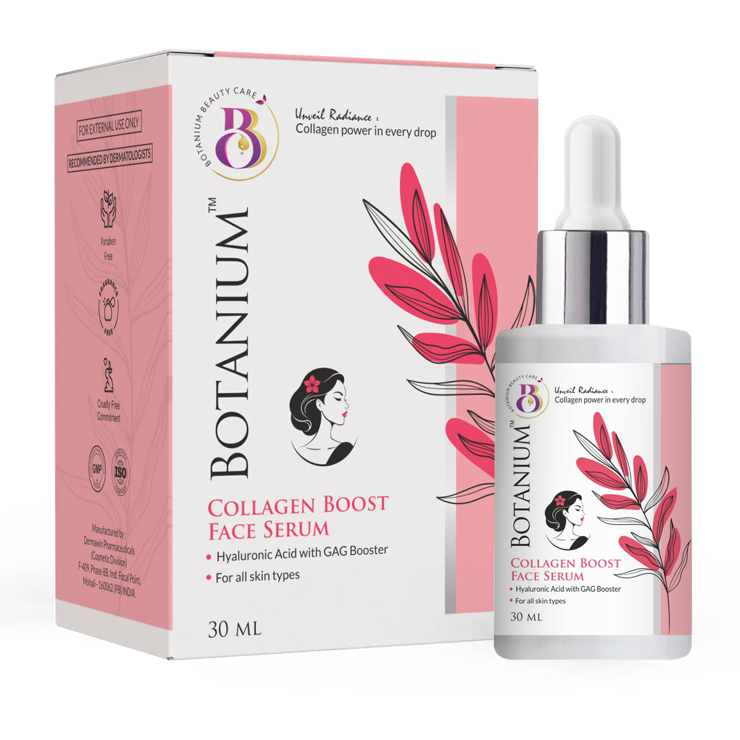 Botanium Face Serum Collagen Daily Care For All Skin Type ( Pack of 1 )     			Botanium Face Serum Collagen Daily Care For All Skin Type ( Pack of 1 )