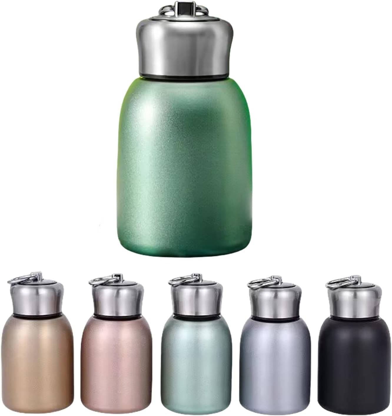     			Denzcart Multicolor Steel Flask ( 300 ml )