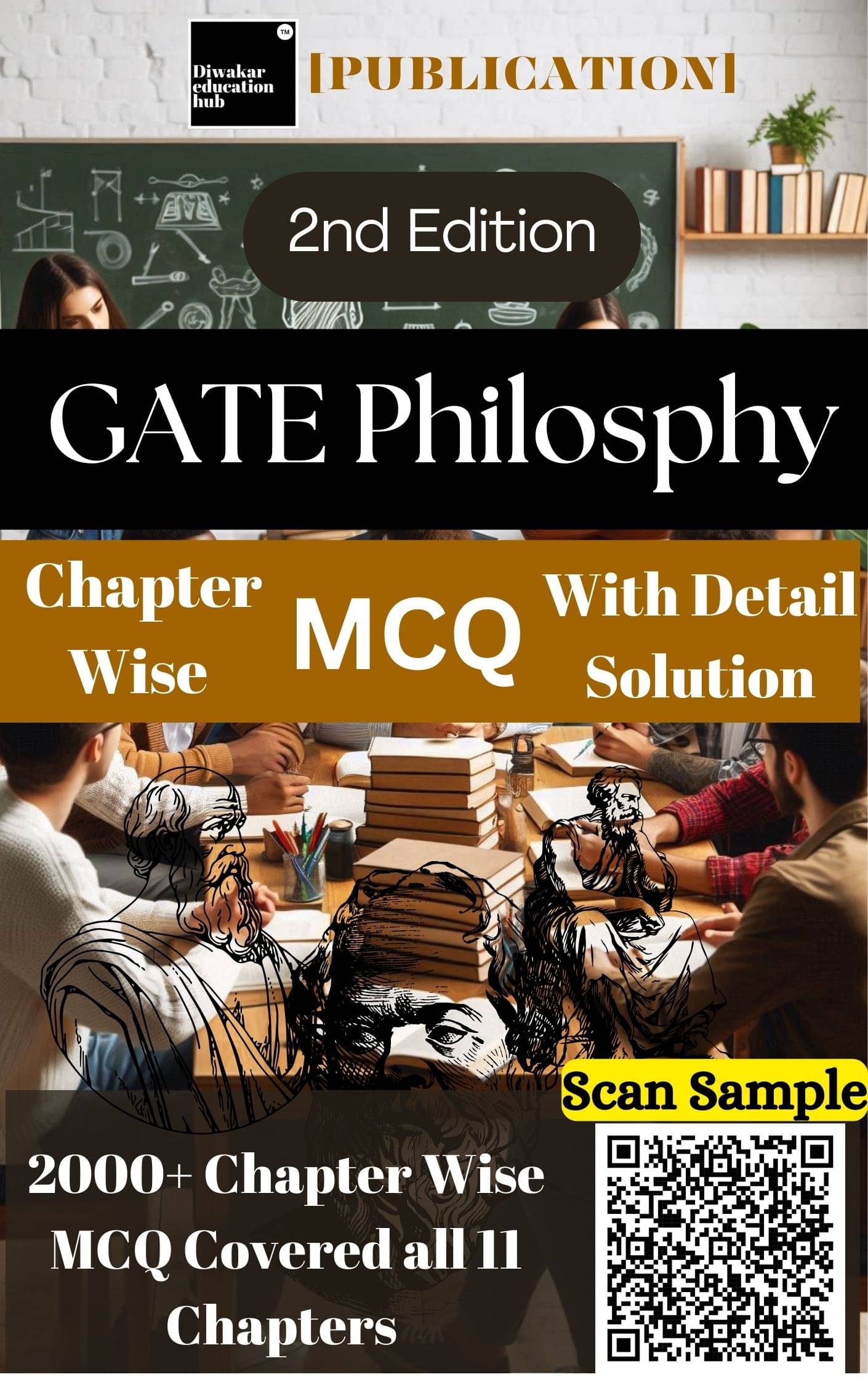     			GATE Philosophy [C-4] Question Bank Book 2000+ Question Answer Chapter Wise As Per Updated Syllabus [For Gate 2026]