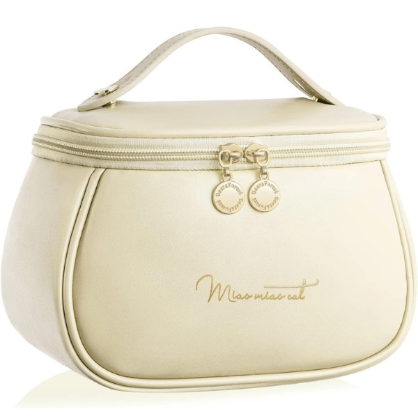     			ItsApna Cream Cosmetic Bag