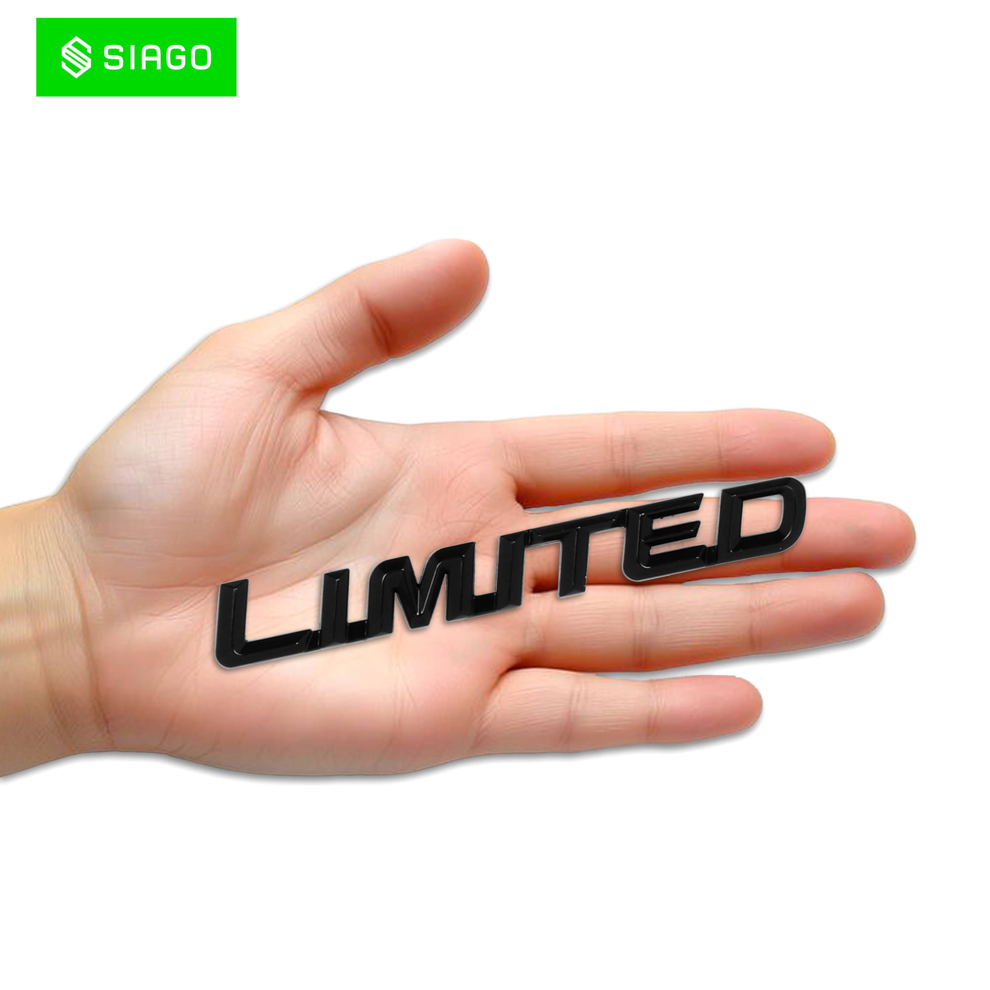     			SIAGO 3D Logo In Car Sticker Multicolour
