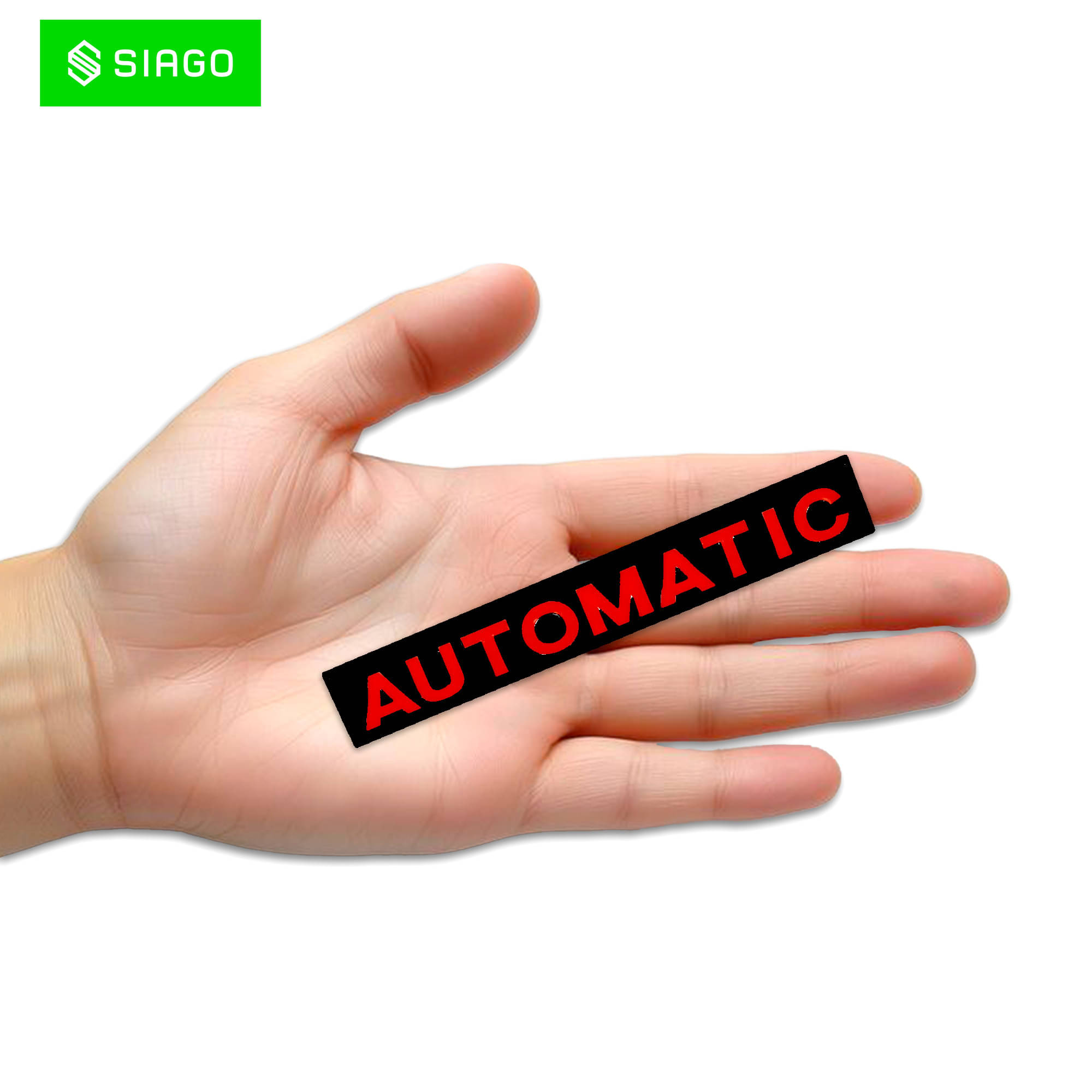     			SIAGO 3D Logo In Car Sticker Multicolour