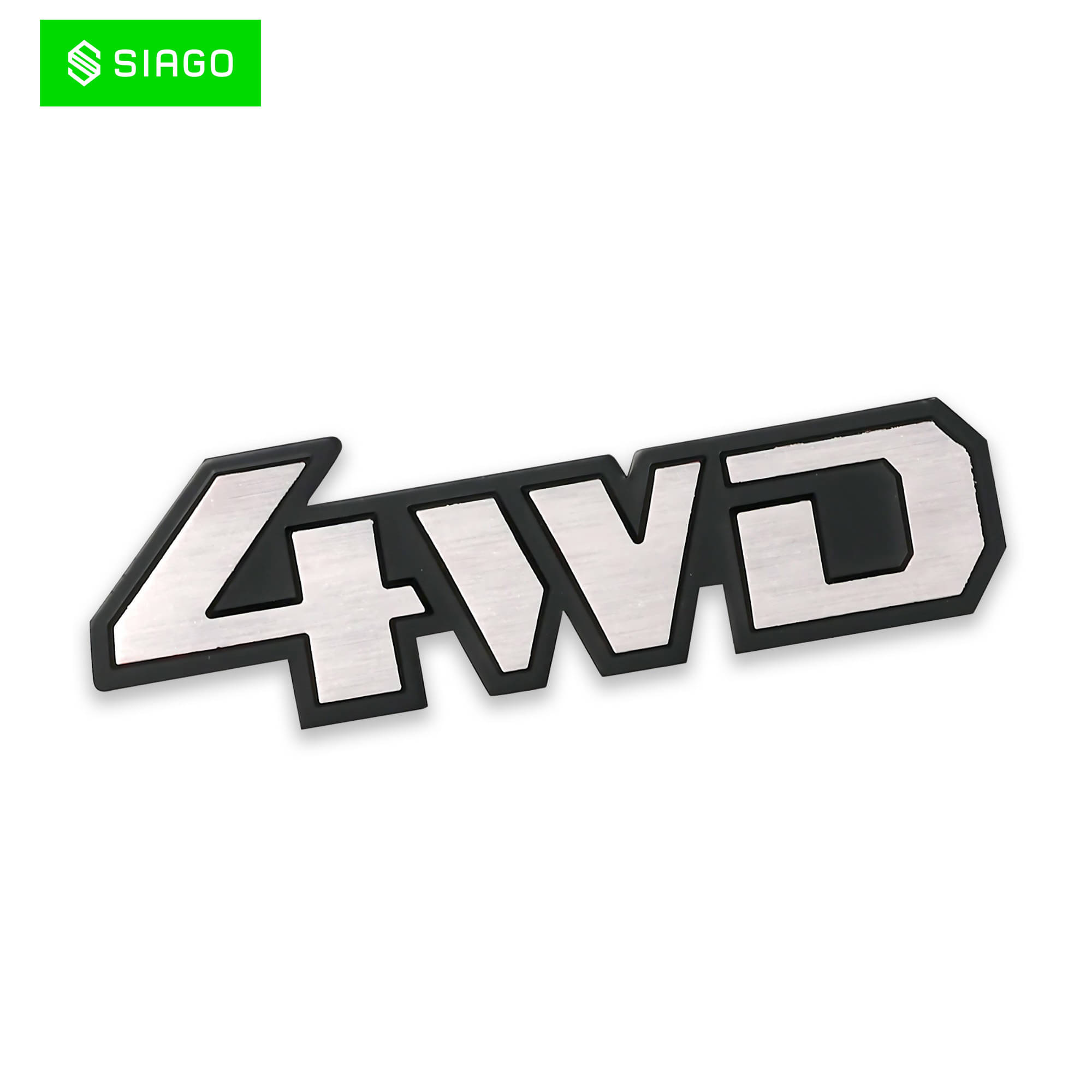 SIAGO 3D Logo In Car Sticker Multicolour SIAGO 3D Logo In Car Sticker Multicolour