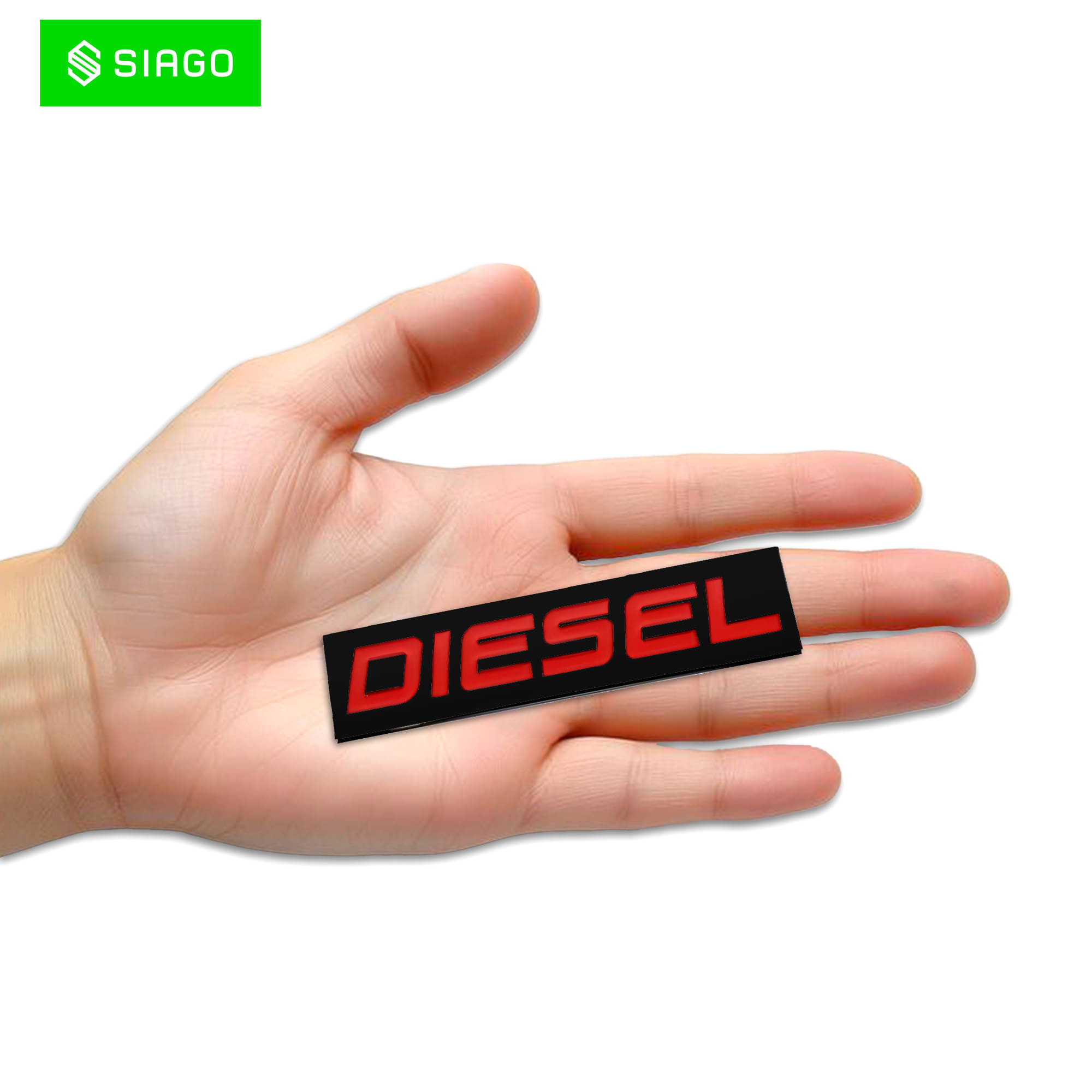     			SIAGO 3D Logo In Car Sticker Multicolour