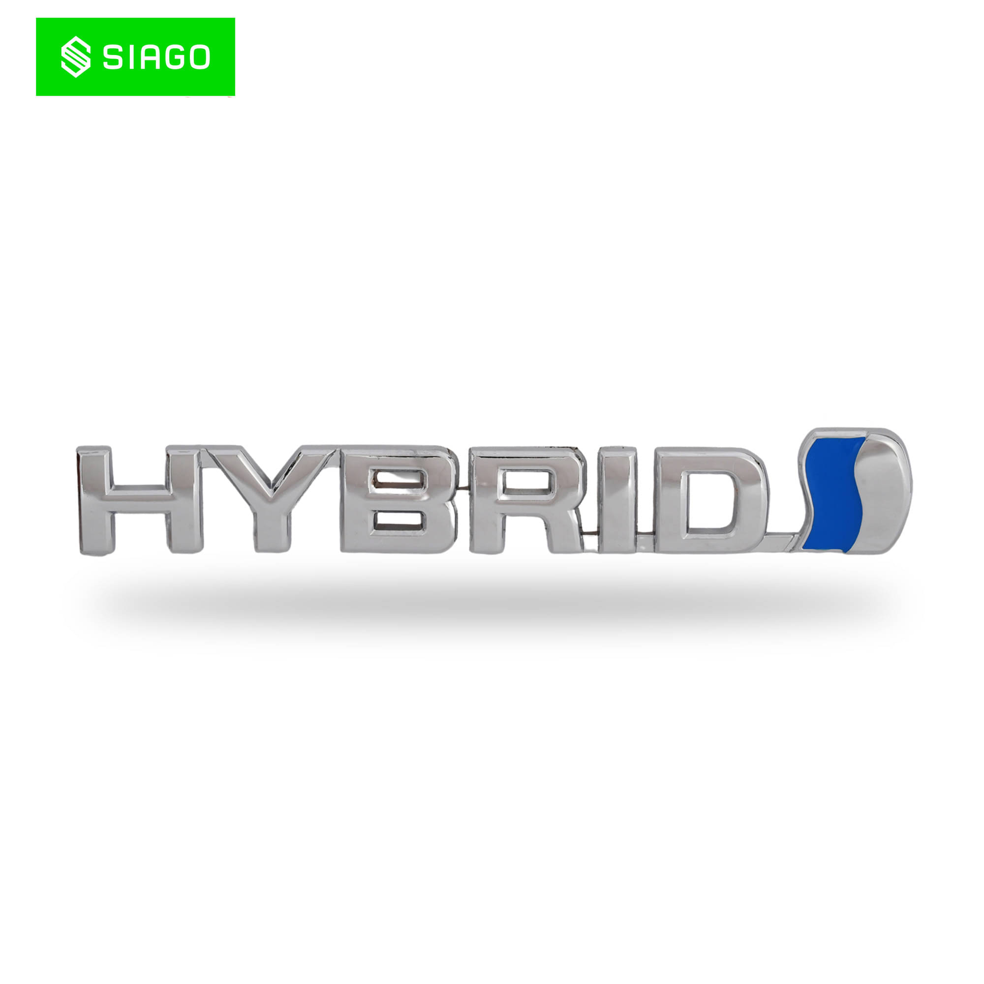 SIAGO 3D Logo In Car Sticker Multicolour     			SIAGO 3D Logo In Car Sticker Multicolour