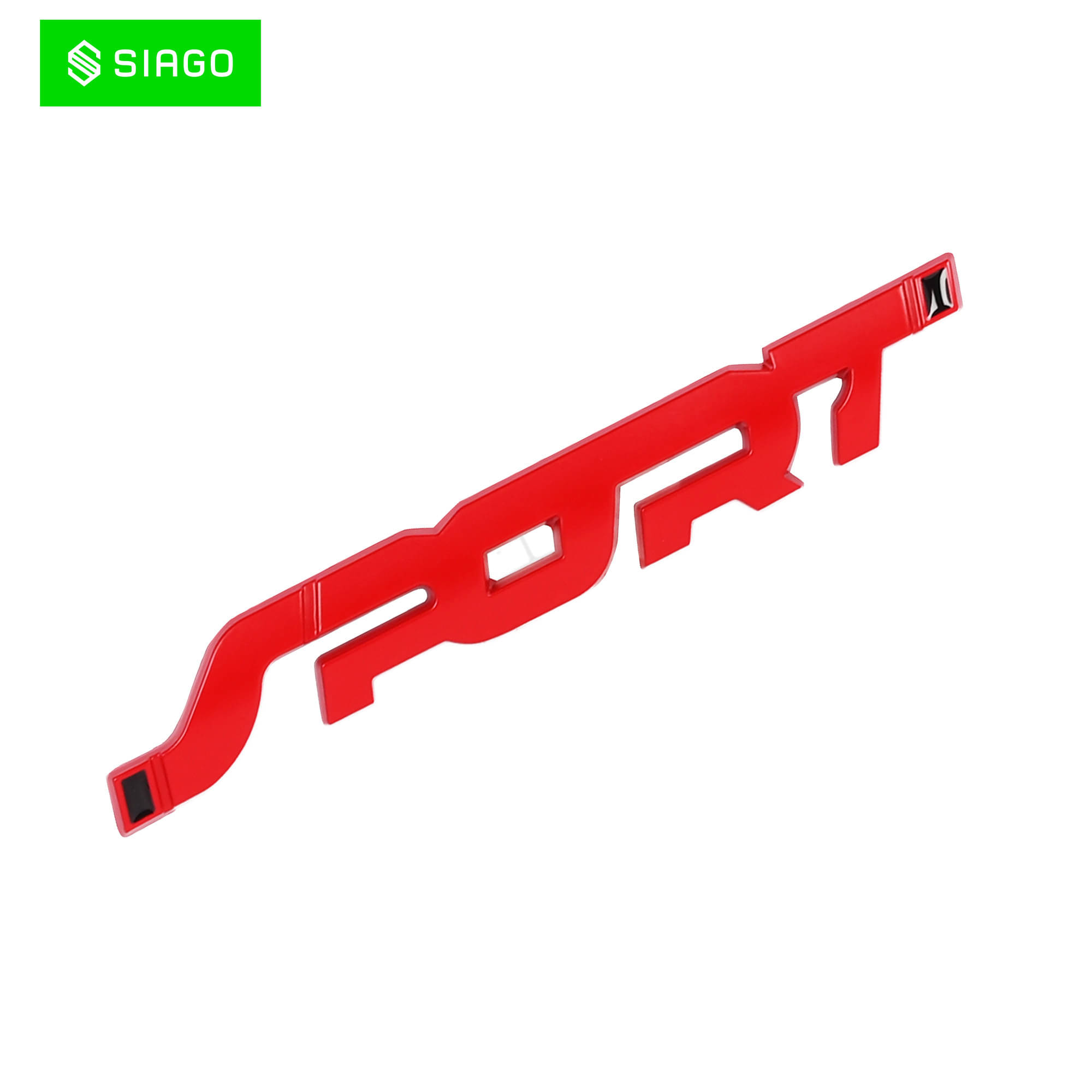 SIAGO 3D Logo In Car Sticker Multicolour SIAGO 3D Logo In Car Sticker Multicolour
