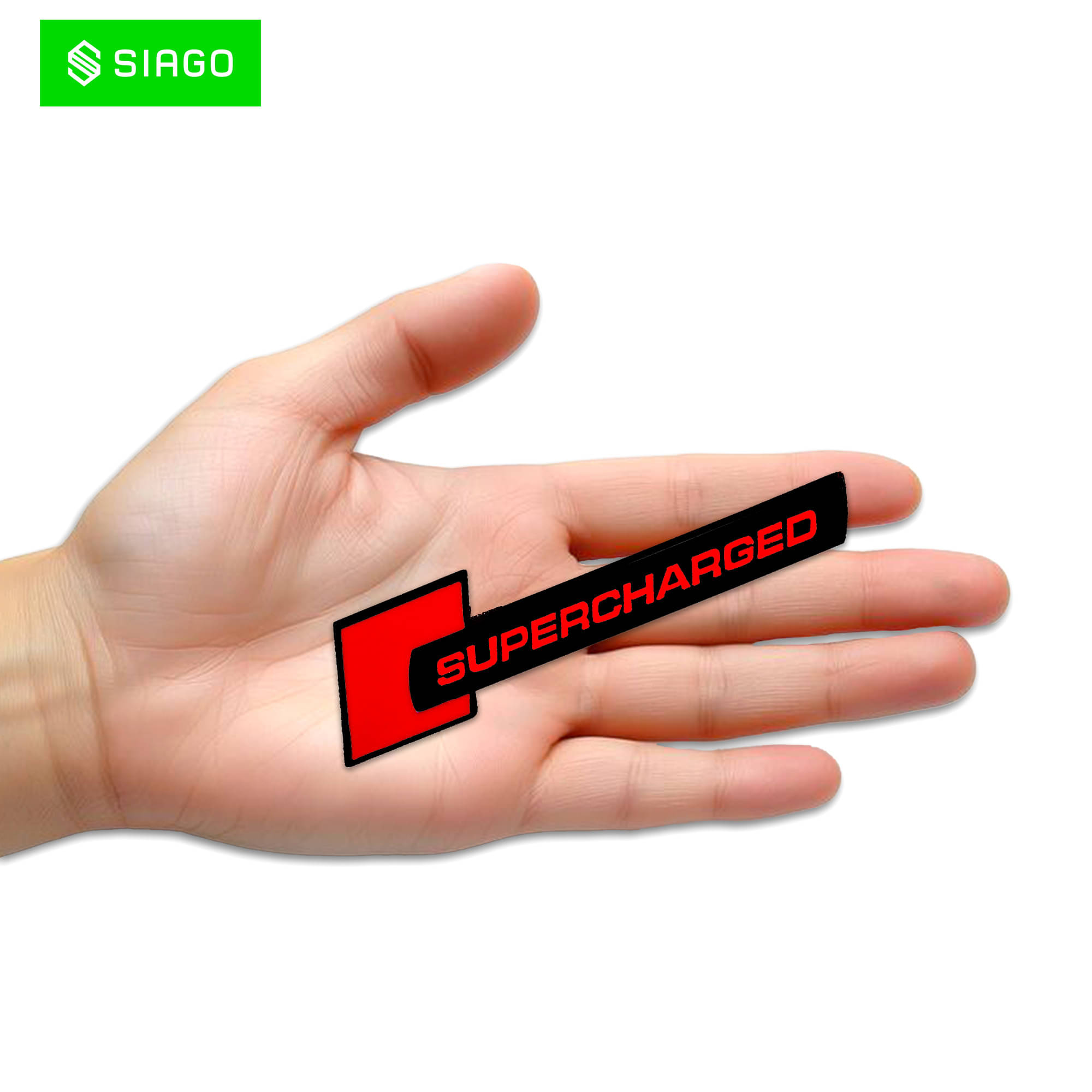     			SIAGO 3D Logo In Car Sticker Multicolour