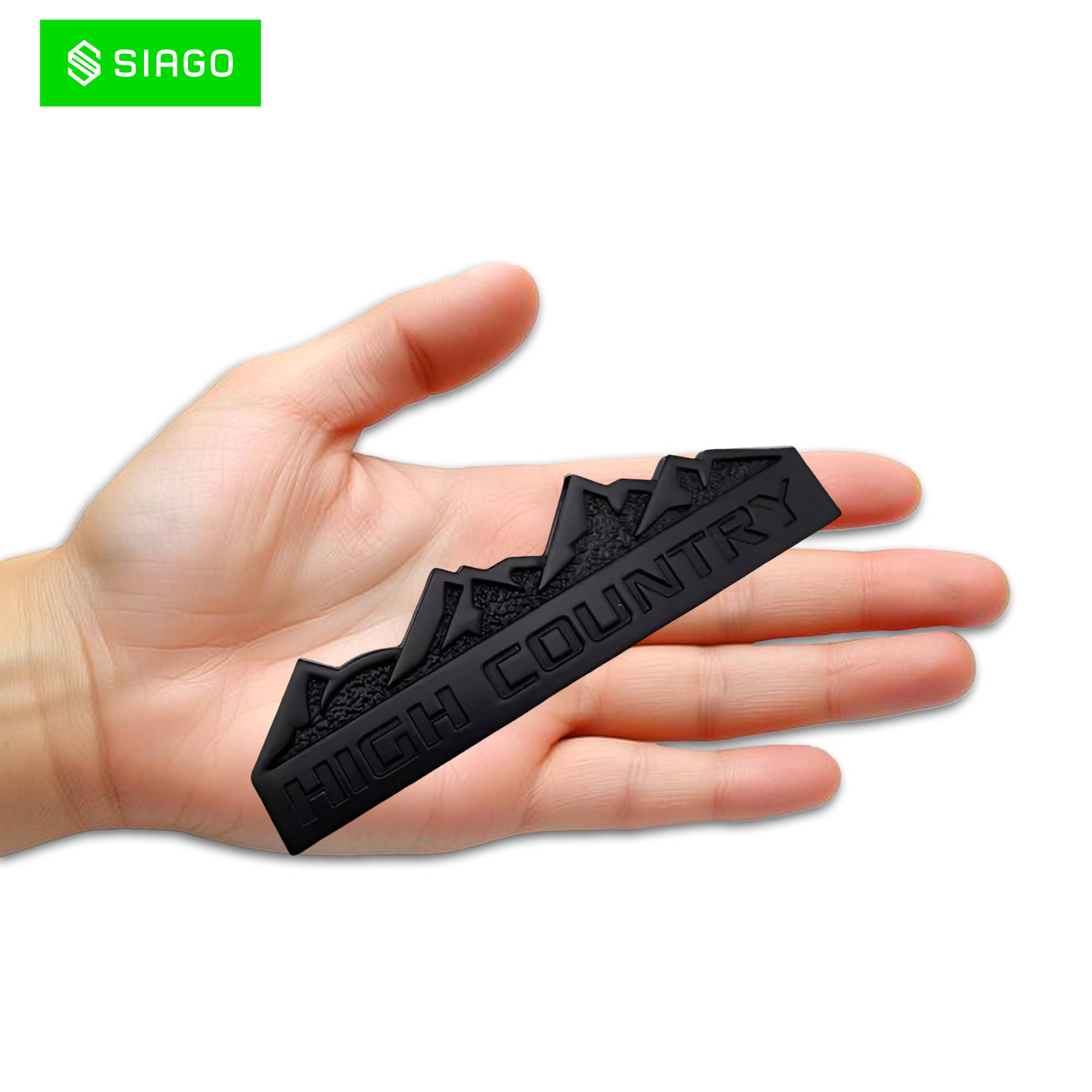 SIAGO 3D Logo In Car Sticker Multicolour     			SIAGO 3D Logo In Car Sticker Multicolour