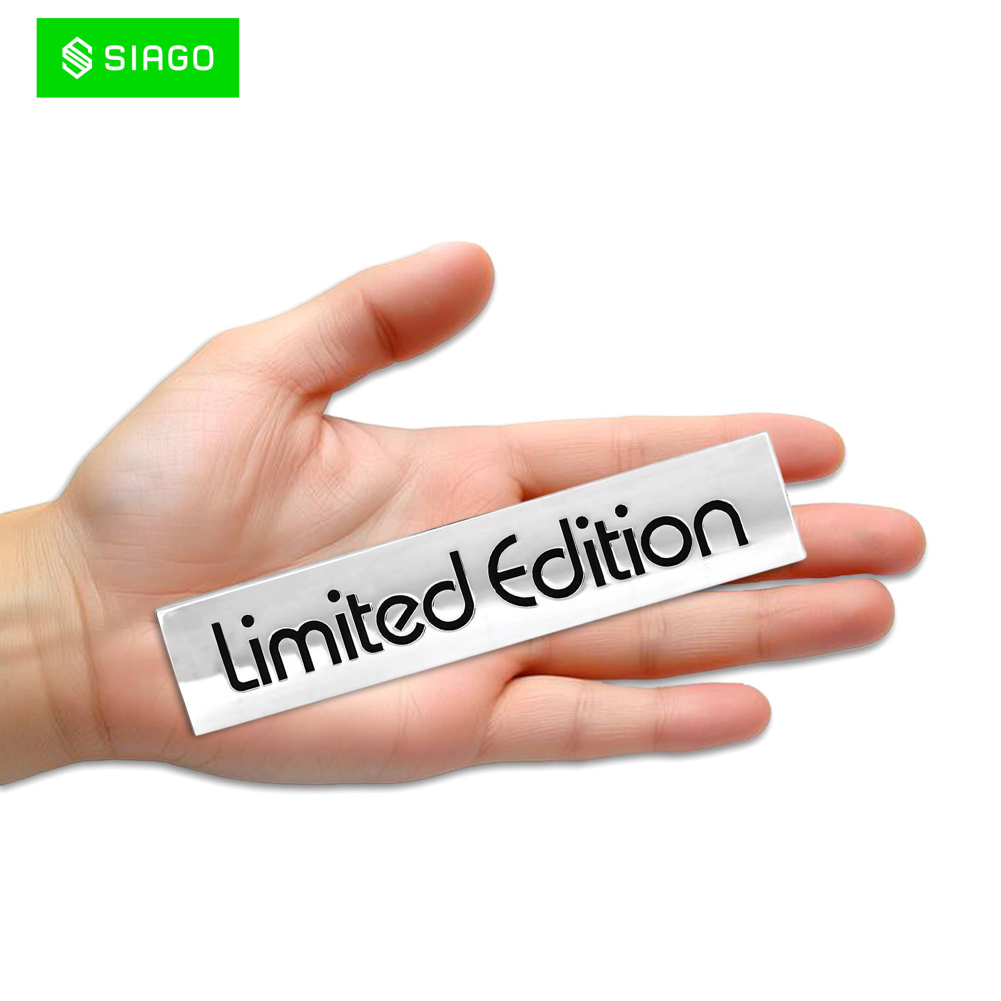     			SIAGO 3D Logo In Car Sticker Multicolour