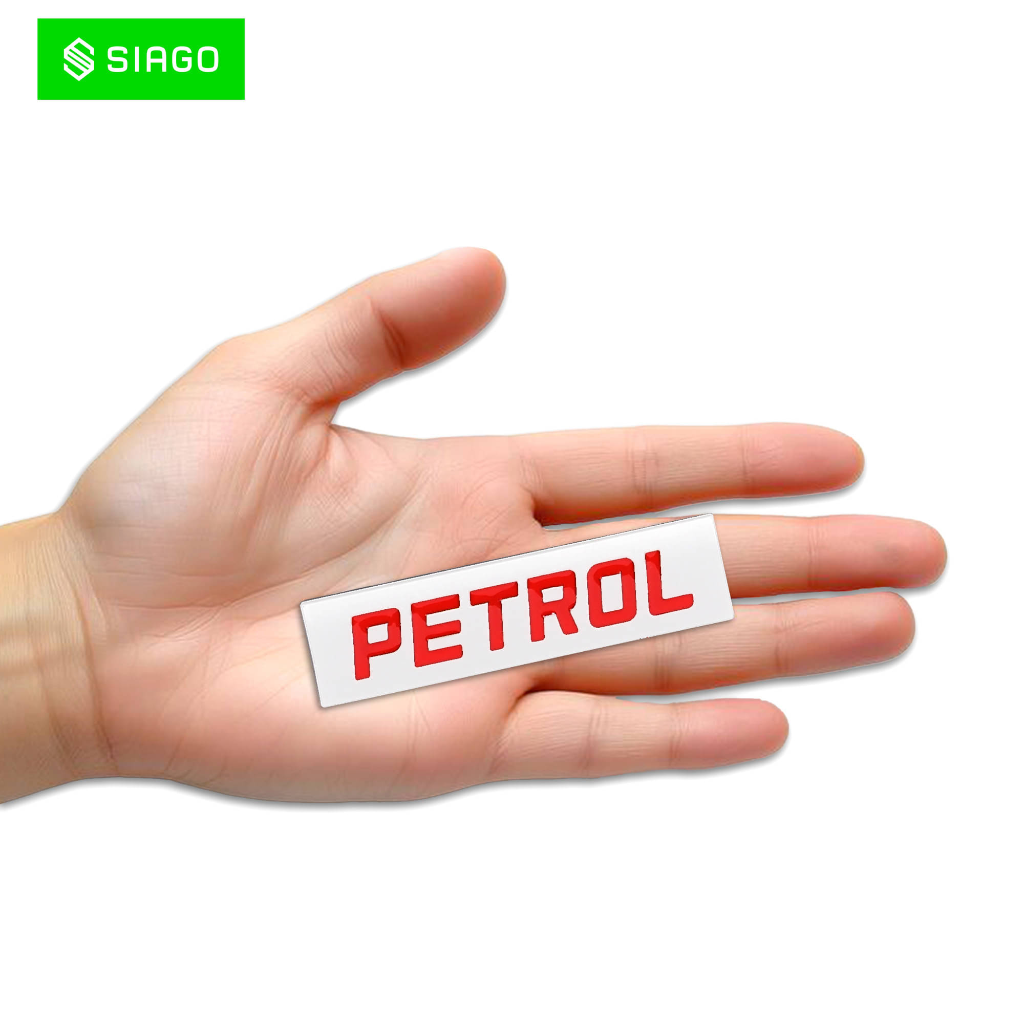     			SIAGO 3D Logo In Car Sticker Multicolour