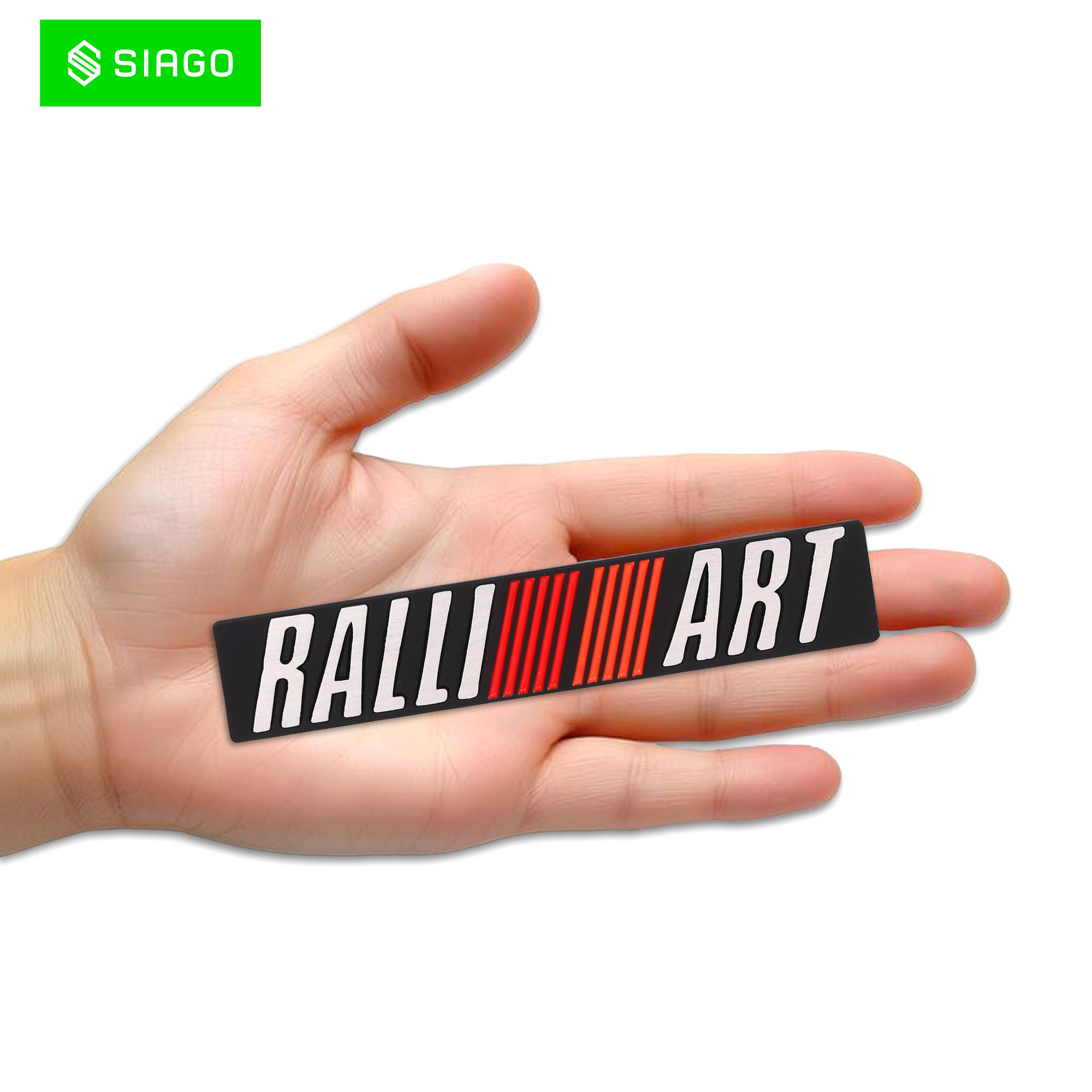    			SIAGO 3D Logo In Car Sticker Multicolour