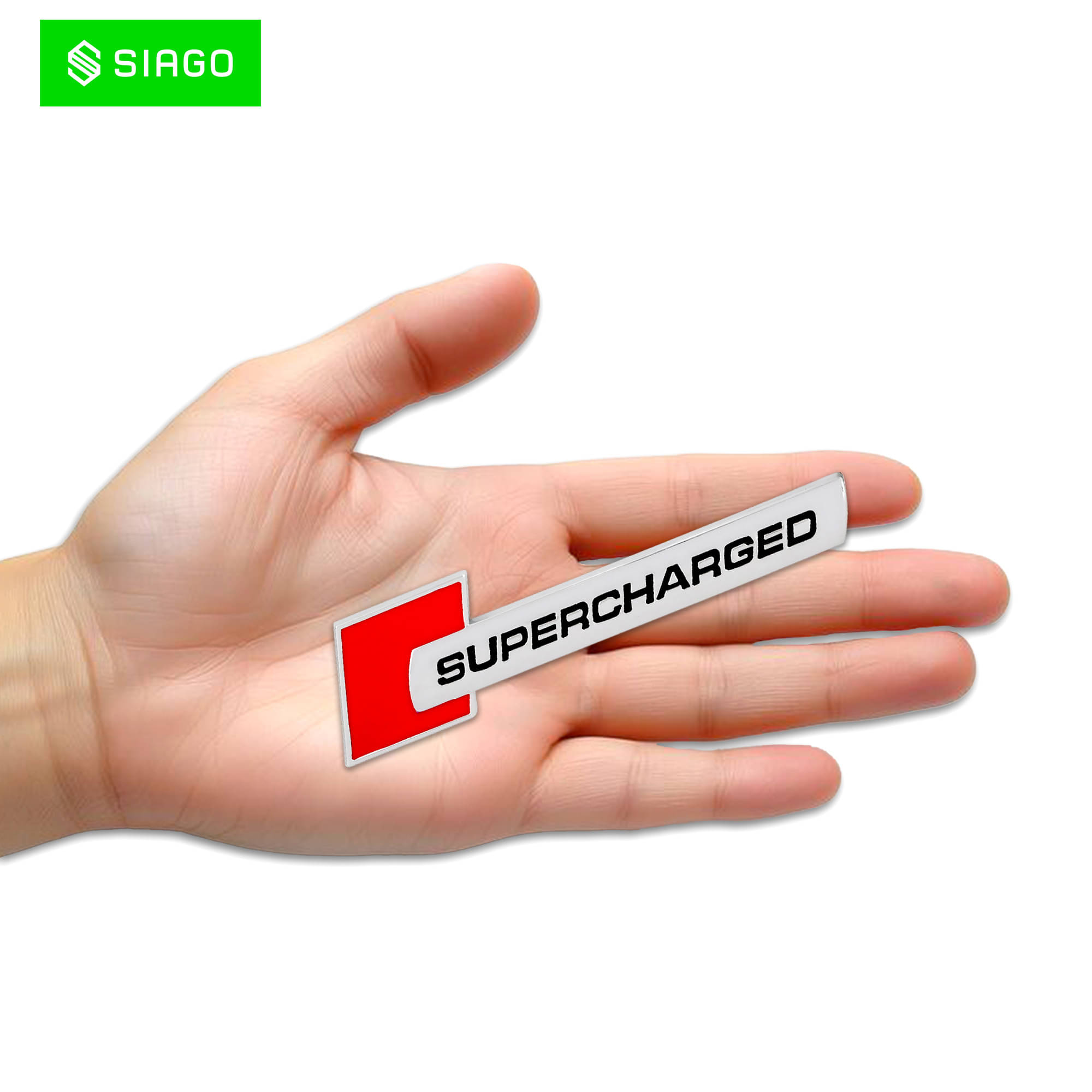 SIAGO 3D Logo In Car Sticker Multicolour SIAGO 3D Logo In Car Sticker Multicolour