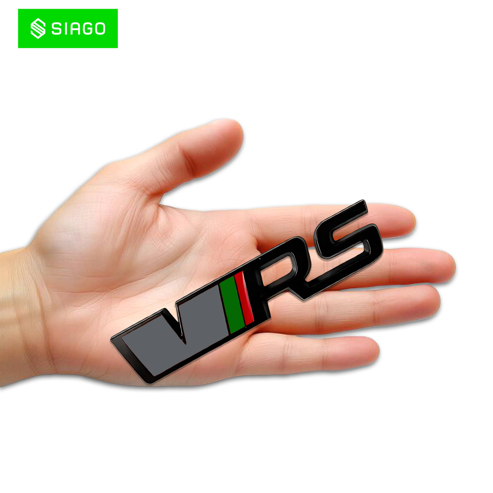 SIAGO 3D Logo In Car Sticker Multicolour SIAGO 3D Logo In Car Sticker Multicolour