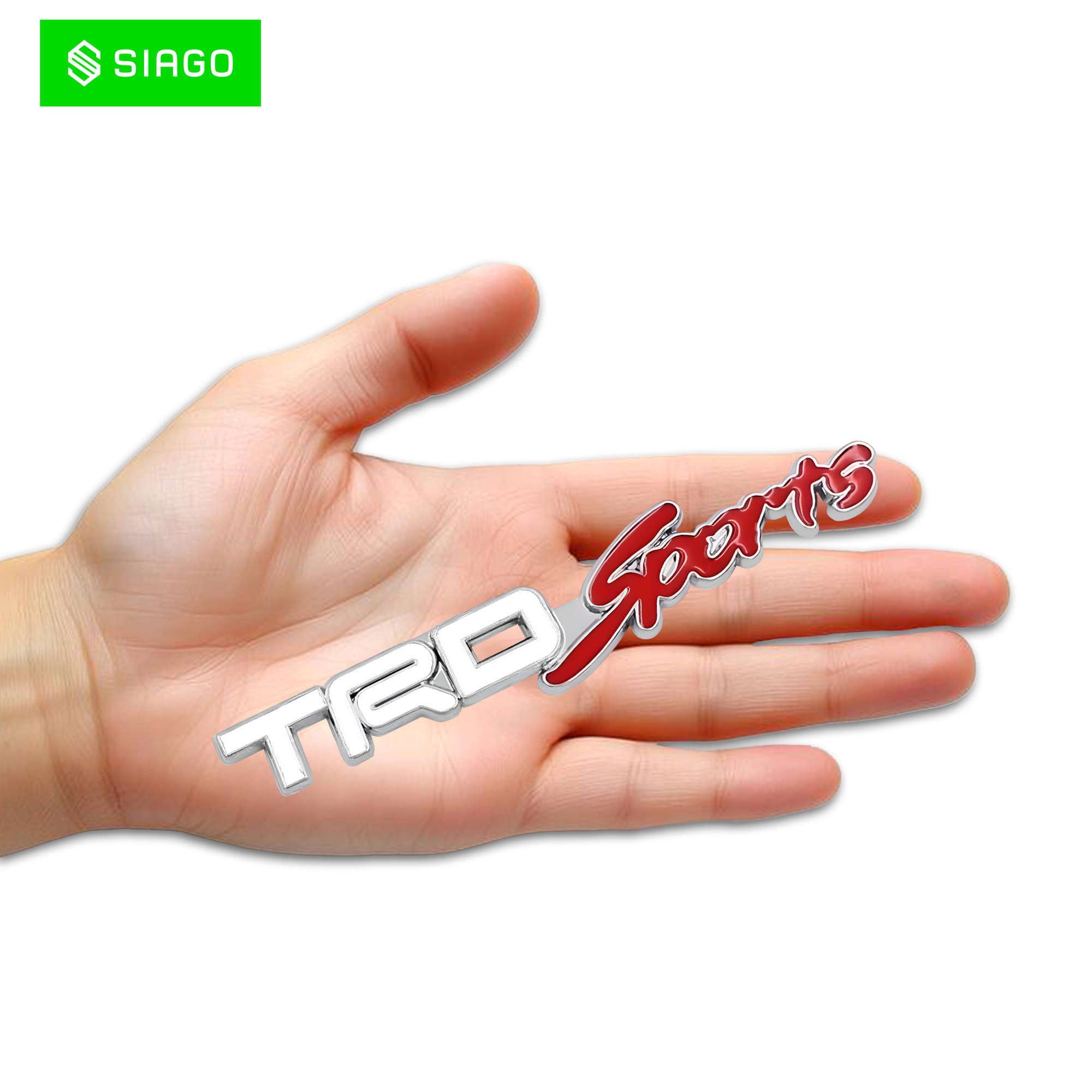 SIAGO 3D Logo In Car Sticker Multicolour SIAGO 3D Logo In Car Sticker Multicolour
