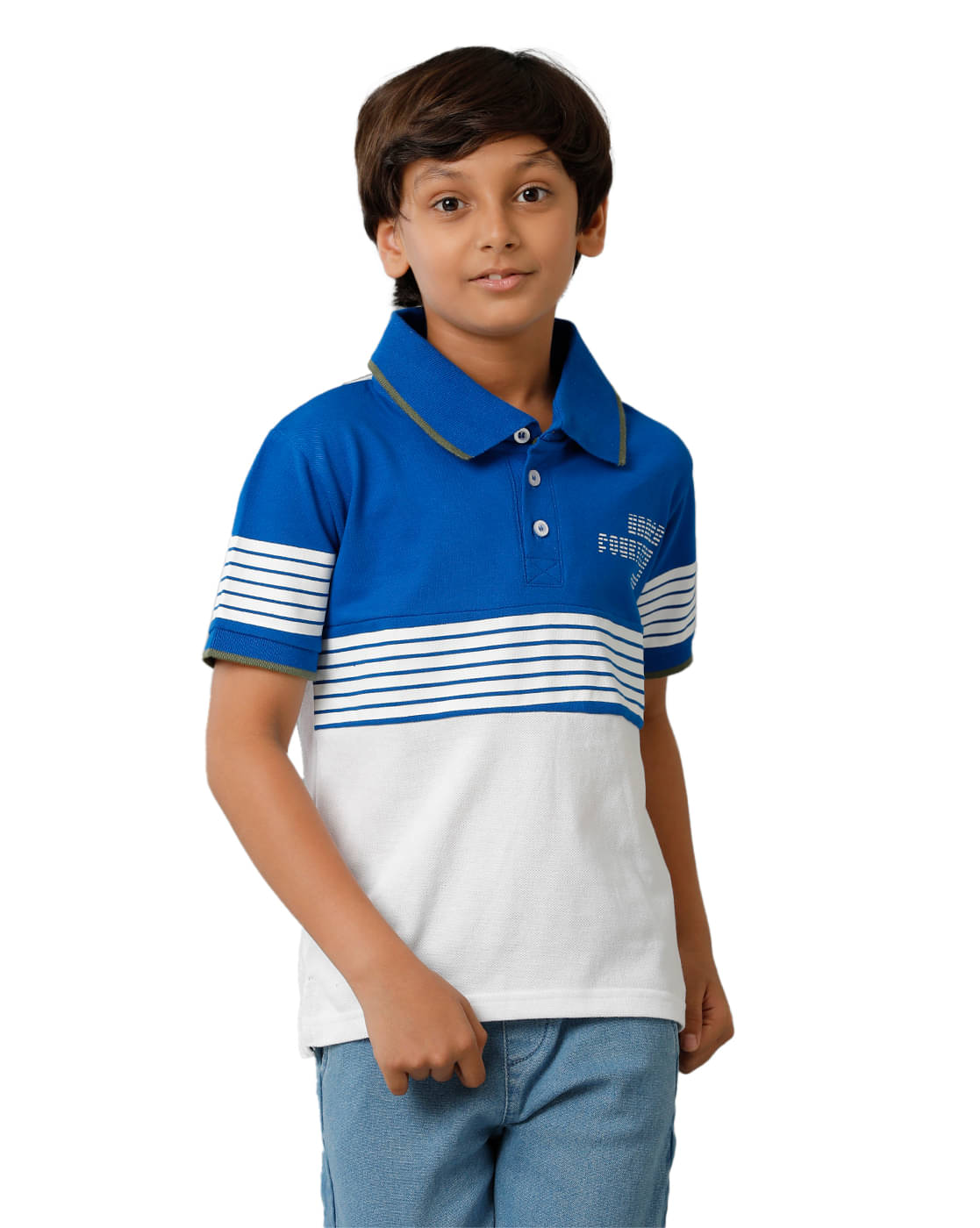 Under Fourteen Only Pack of 1 boys cotton Polo T-Shirt ( Blue ) Under Fourteen Only Pack of 1 boys cotton Polo T-Shirt ( Blue )