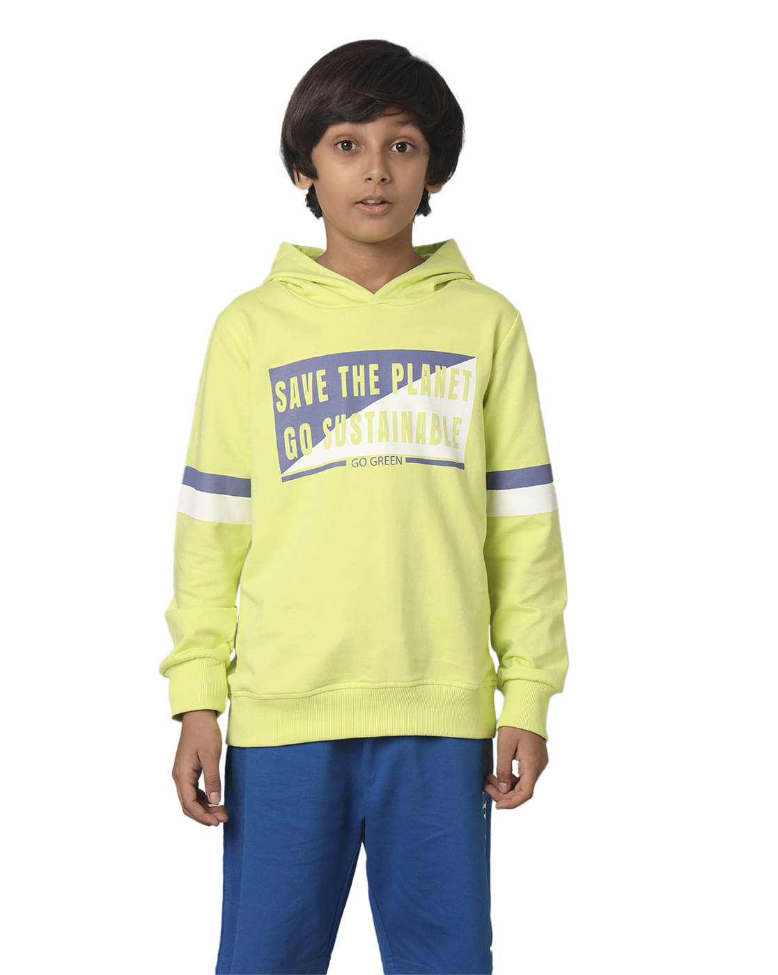     			Under Fourteen Only Pack of 1 Boys Fleece Sweatshirt ( Yellow )