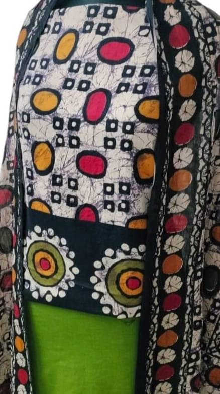 99SHADES Women Cotton Unstitched Dress Material ( Green,Multicolor ) 99SHADES Women Cotton Unstitched Dress Material ( Green,Multicolor )