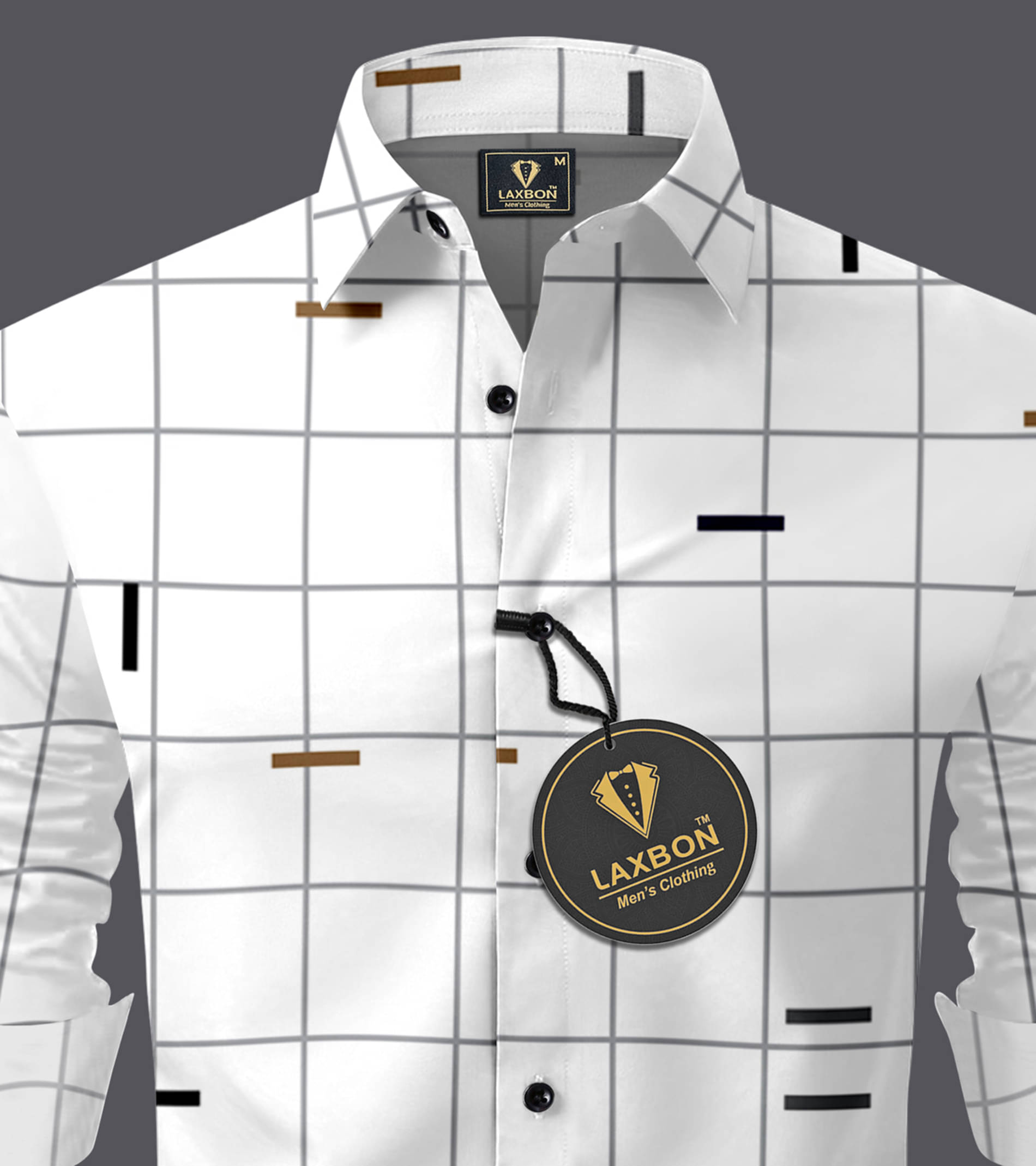     			AITAVIK OVERSEAS Rayon Regular Fit Printed Full Sleeves Men's Casual Shirt - White ( Pack of 1 )