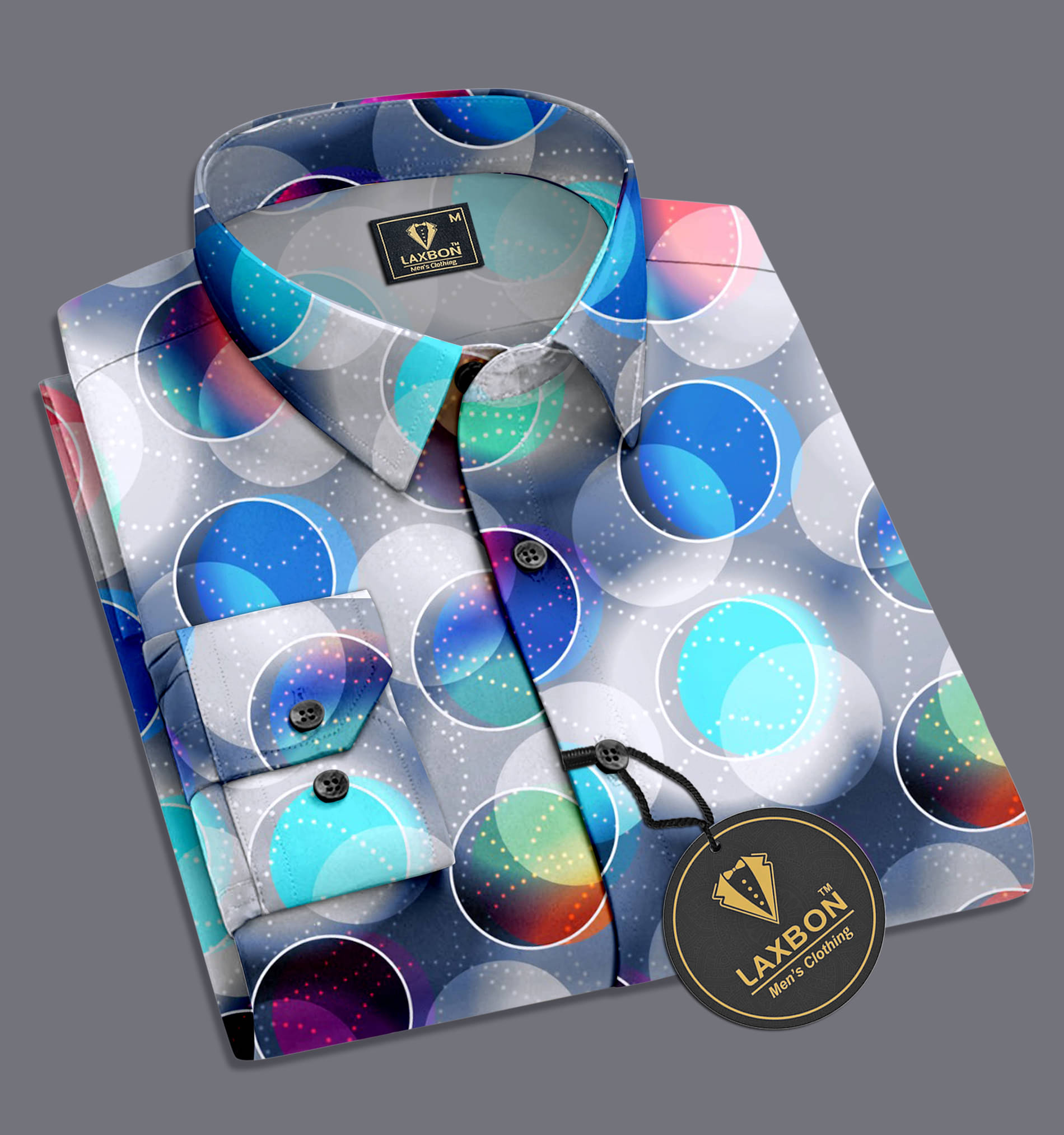 AITAVIK OVERSEAS Rayon Regular Fit Printed Full Sleeves Men's Casual Shirt - Multicolor ( Pack of 1 ) AITAVIK OVERSEAS Rayon Regular Fit Printed Full Sleeves Men's Casual Shirt - Multicolor ( Pack of 1 )
