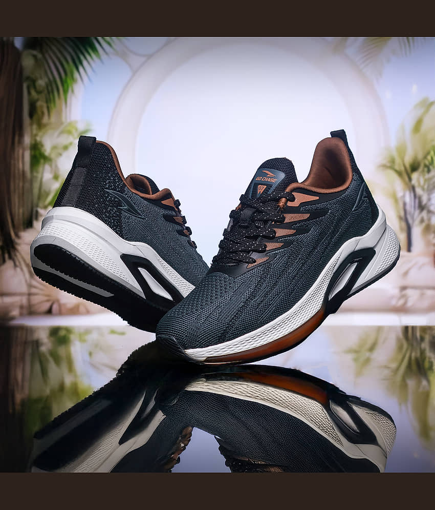 Buy Impakto Black Men's Sports Running Shoes Online at Best Price