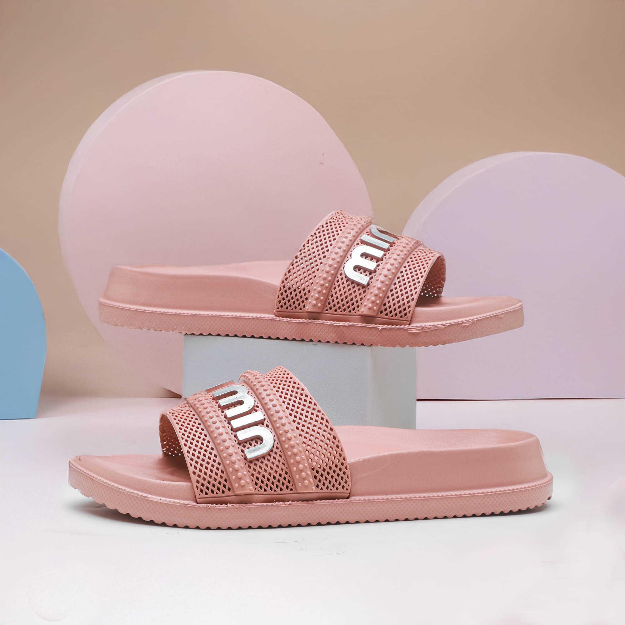     			ASIAN Peach Women's Slide Flip Flop