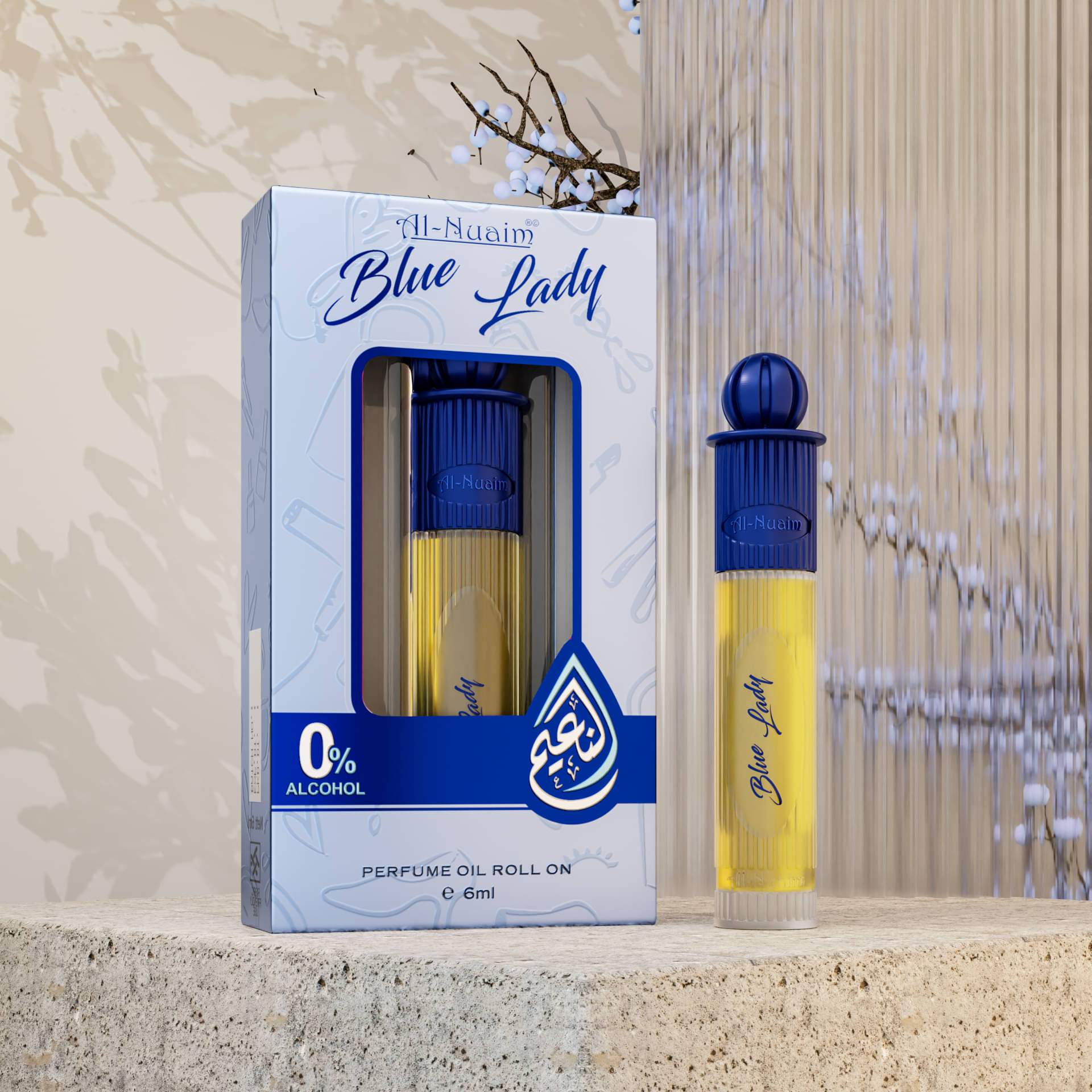     			Al-Nuaim Oud Non- Alcoholic Miniature Attar ( Pack of 1 )