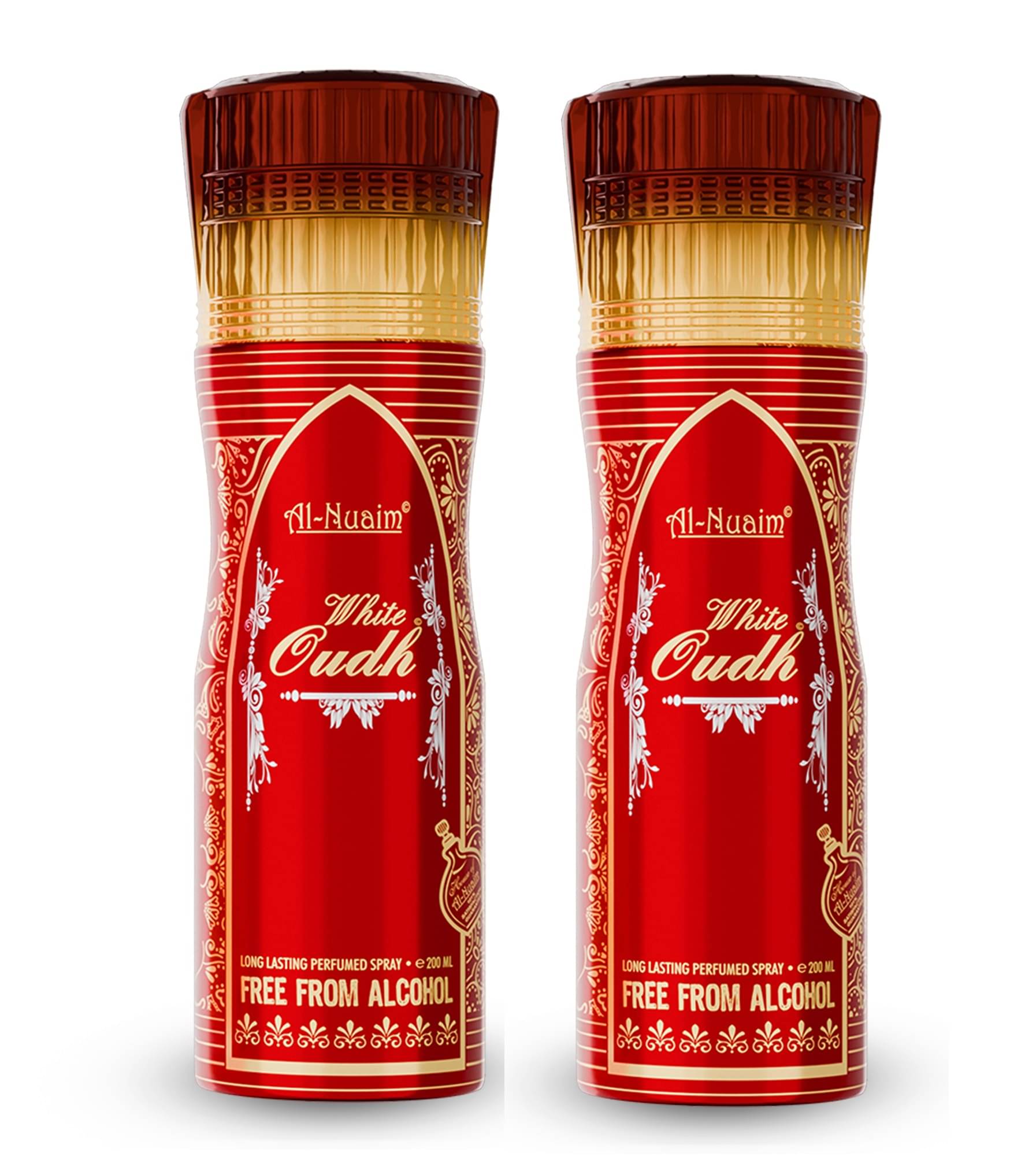     			Al-Nuaim White Oudh (Pack of 2) Deodorant Spray for Unisex 100 ml ( Pack of 2 )