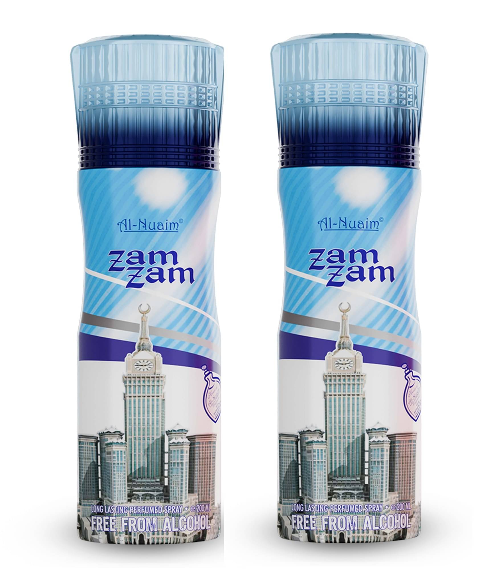     			Al-Nuaim Zam Zam Alcohol Free Deodorant Deodorant Spray for Unisex 100 ml ( Pack of 2 )