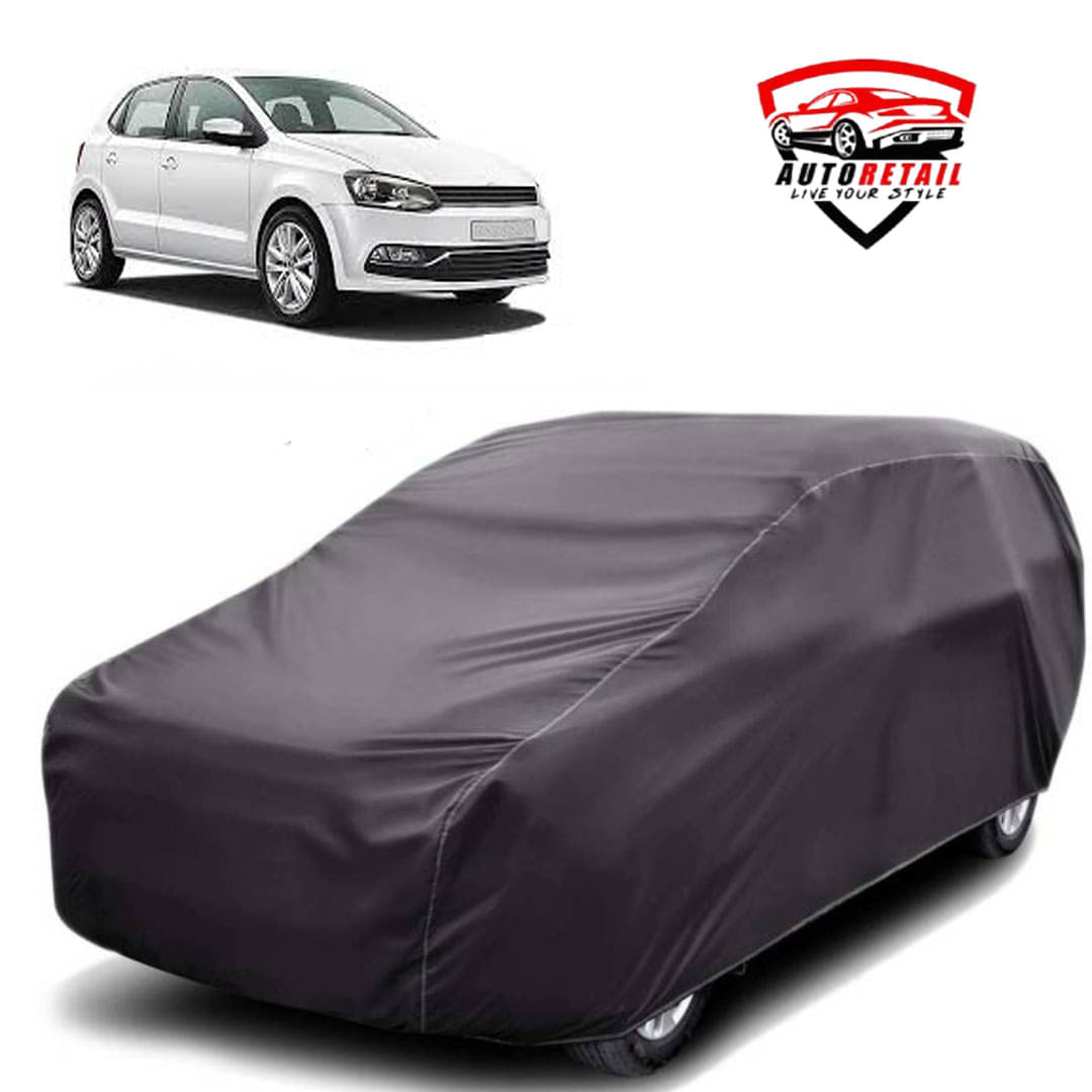     			AutoRetail Car Body Cover for Volkswagen Polo [2010-2012] Without Mirror Pocket ( Pack of 1 ) , Grey