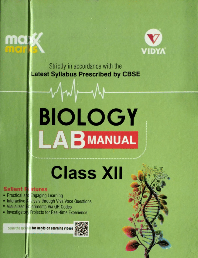 BIOLOGY LAB MANUAL CLASS 12 BIOLOGY LAB MANUAL CLASS 12