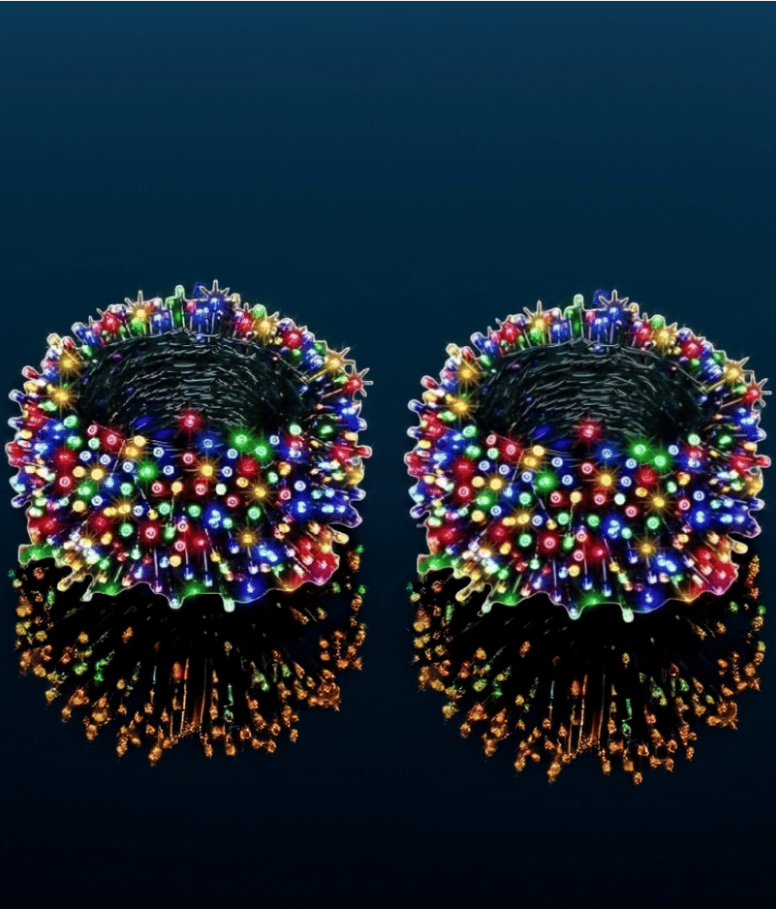     			CHARKEE Multicolor 15M String Light ( Pack of 2 )