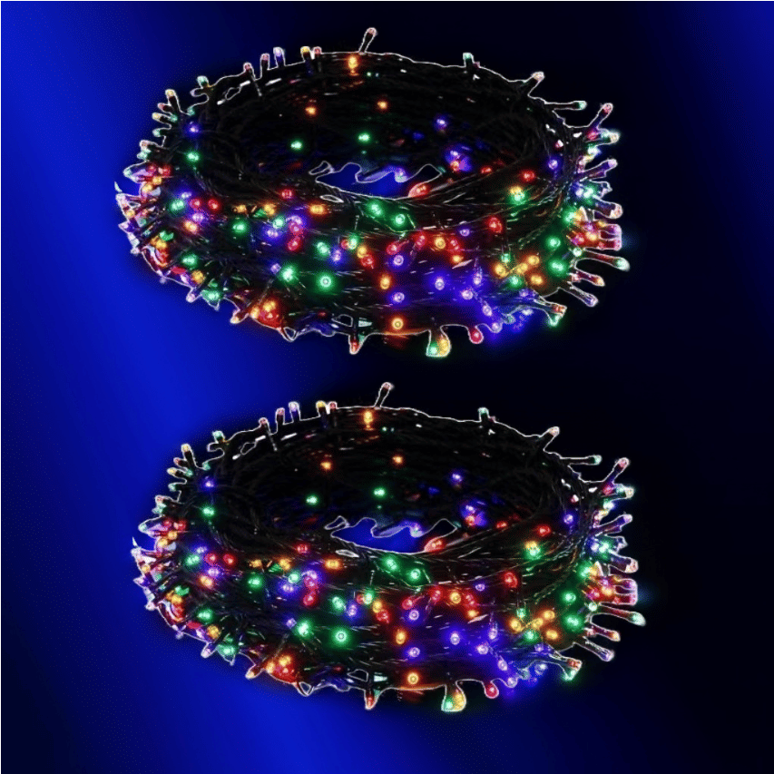     			CHARKEE Multicolor 20M String Light ( Pack of 2 )
