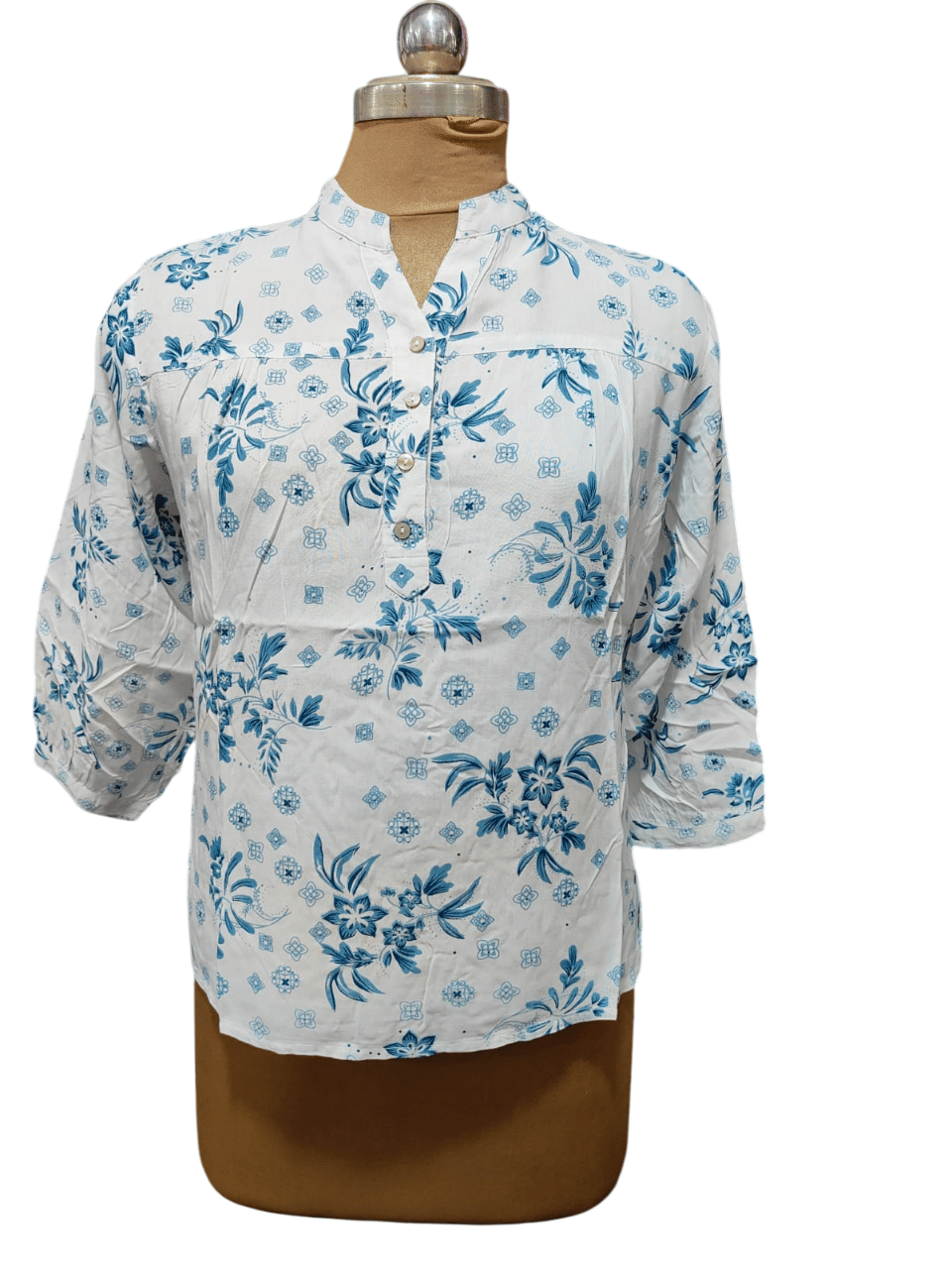 CIEARO VINTAGE Women's Cotton A-Line Top ( White )     			CIEARO VINTAGE Women's Cotton A-Line Top ( White )