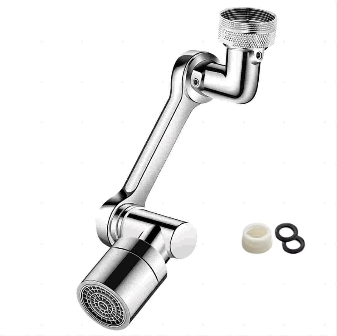 COSWARE Faucet Aerator 1080° Rotating Faucet Extender Plastic (ABS) Kitchen Sink Tap (Sink Cock)