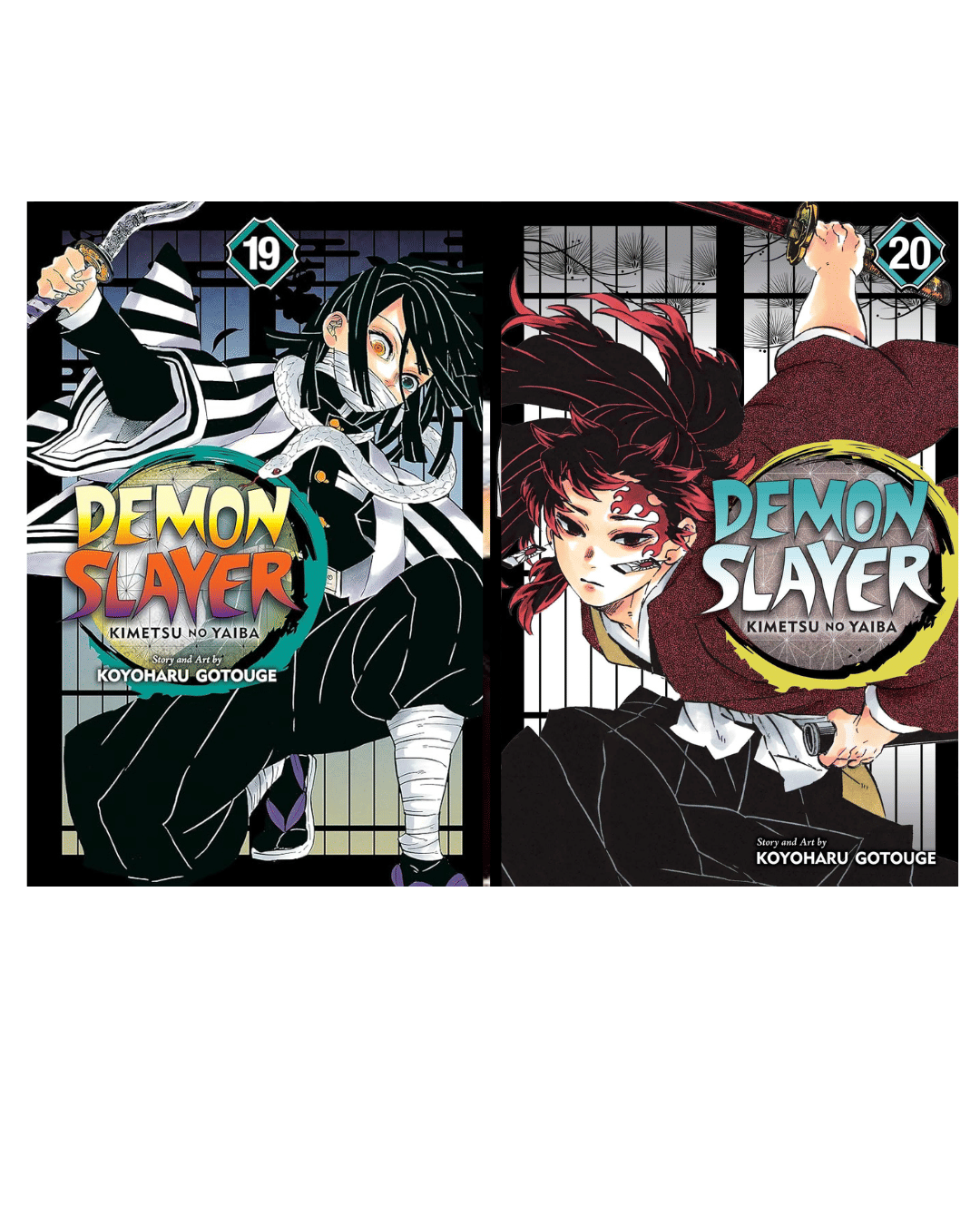     			Demon slayer manga combo vol 19 and 20
