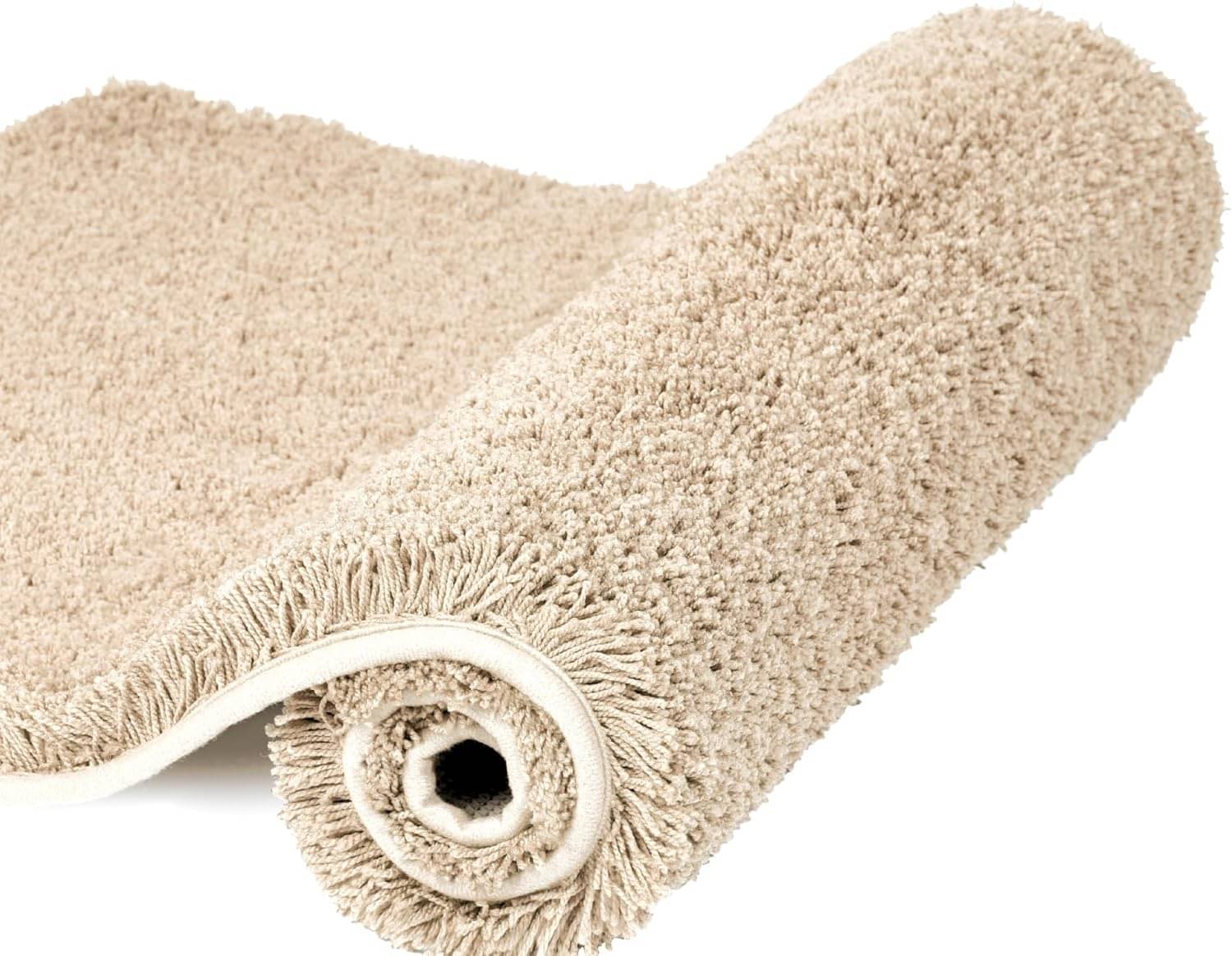 ELANZA Set of 1 Anti-skid Polyester Door Mat ( 60 X 40 cm ) Beige ELANZA Set of 1 Anti-skid Polyester Door Mat ( 60 X 40 cm ) Beige