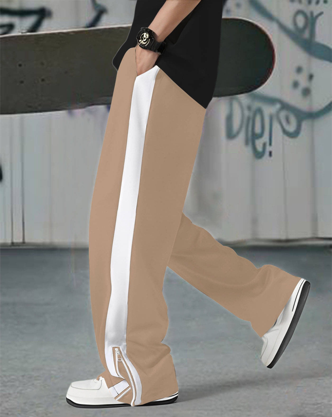     			ENITOR Beige Polyester Men's Trackpants ( Pack of 1 )