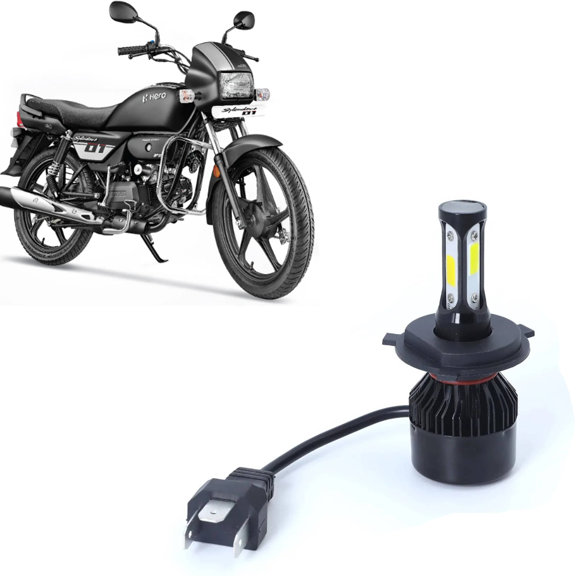GENRIC 01 LED Strobe Light For All Bike Make ( Pack of 1 ) GENRIC 01 LED Strobe Light For All Bike Make ( Pack of 1 )