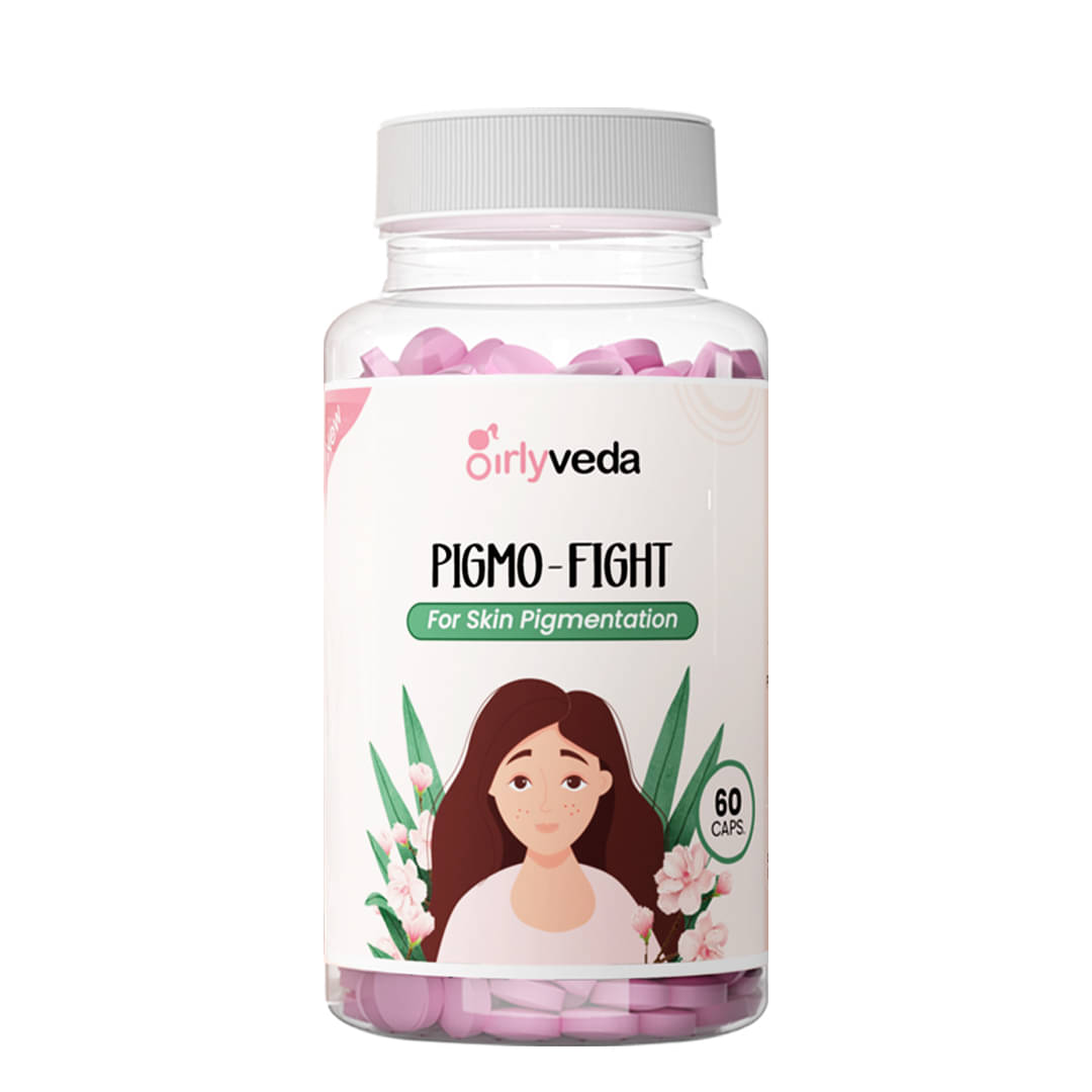     			Girlyveda Pigmo Fight for Anti Pigmentation | Tablet 60 no.s Pack Of 1