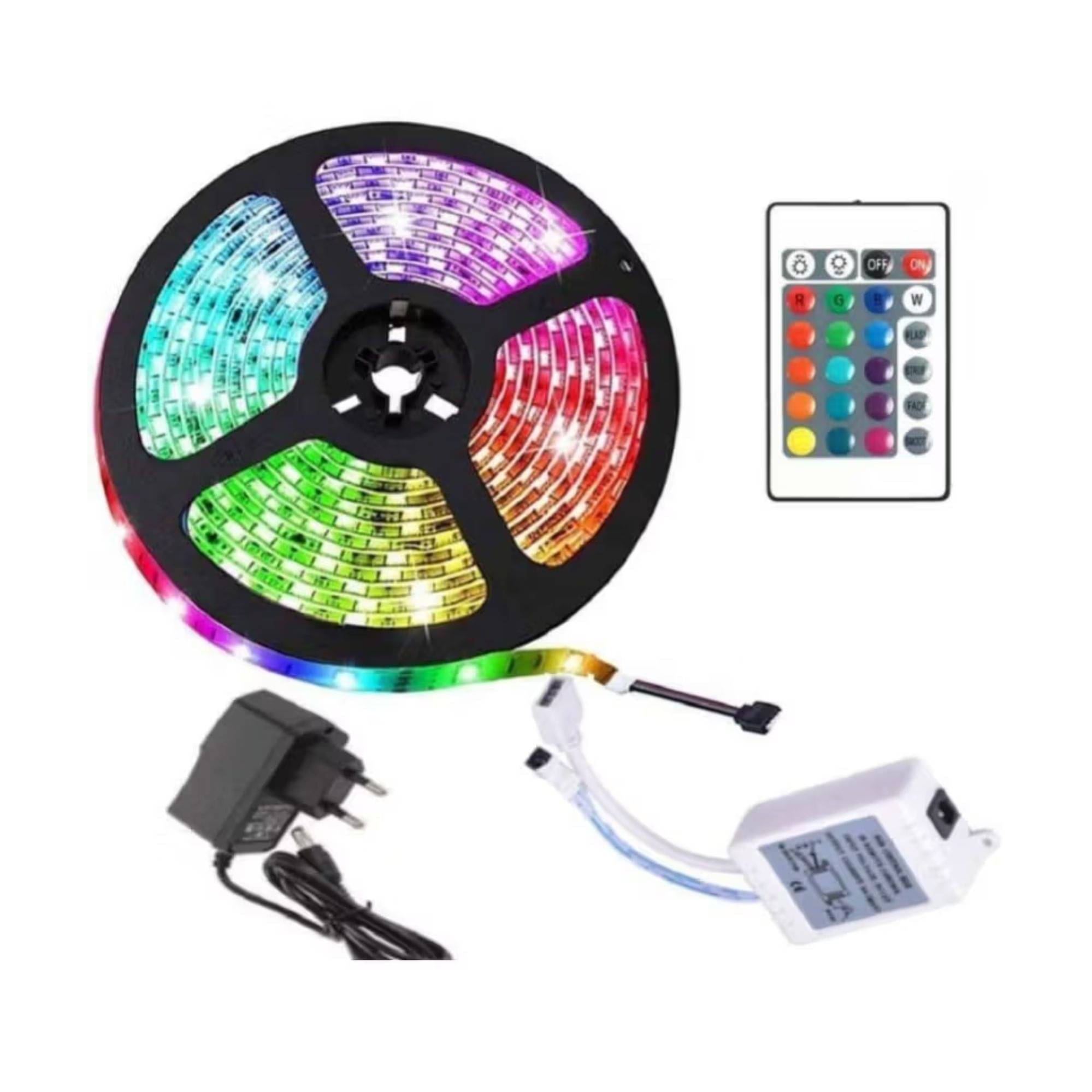     			Kadio Multicolor 4M LED Strip ( Pack of 1 )