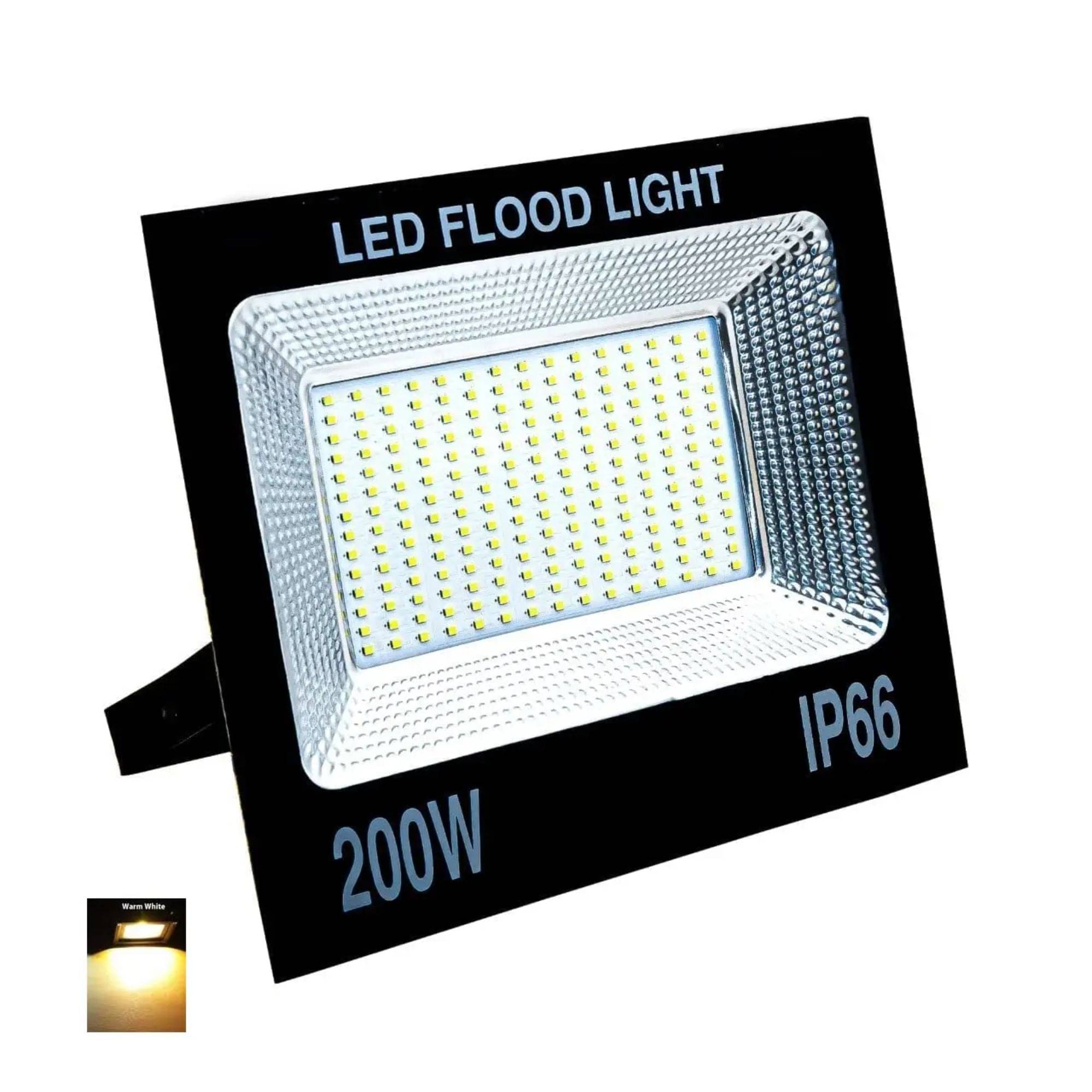     			Kadio Warm White 200 Watts Flood Light ( Pack of 1 )