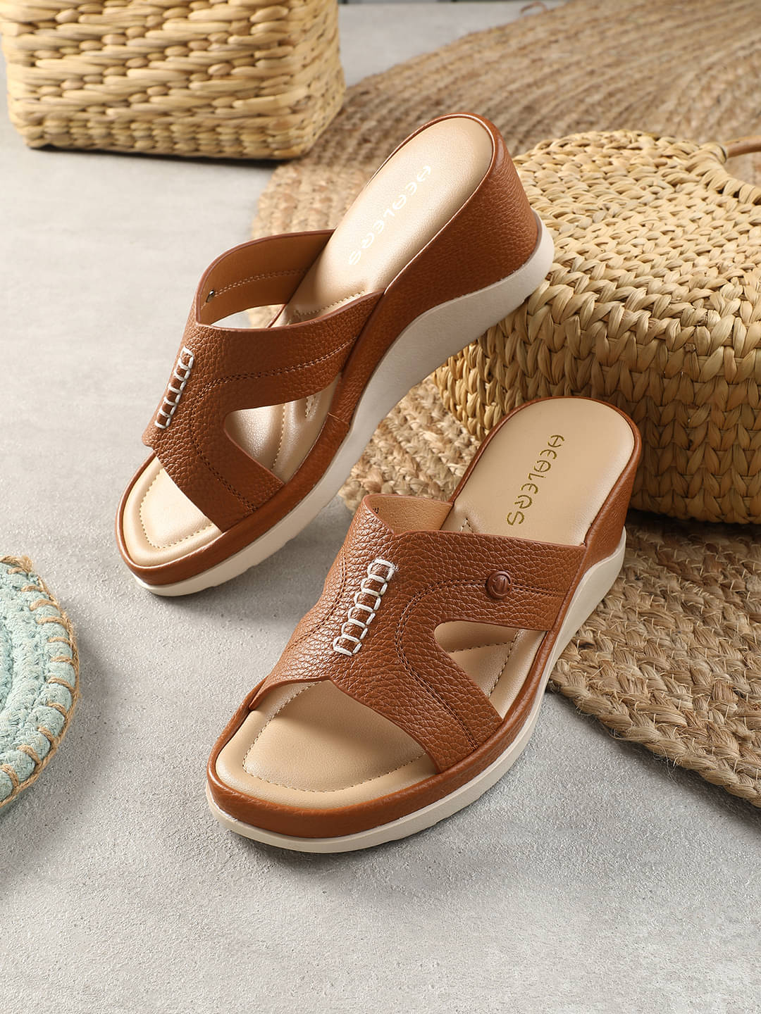     			Liberty Tan Women's Sandal Heels