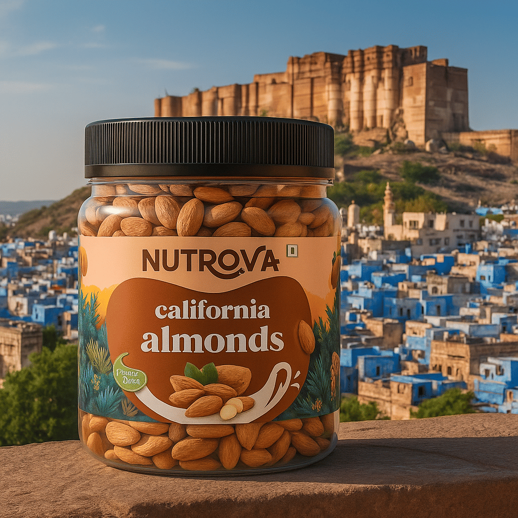 NUTROVA Almond (Badam) 500 g     			NUTROVA Almond (Badam) 500 g